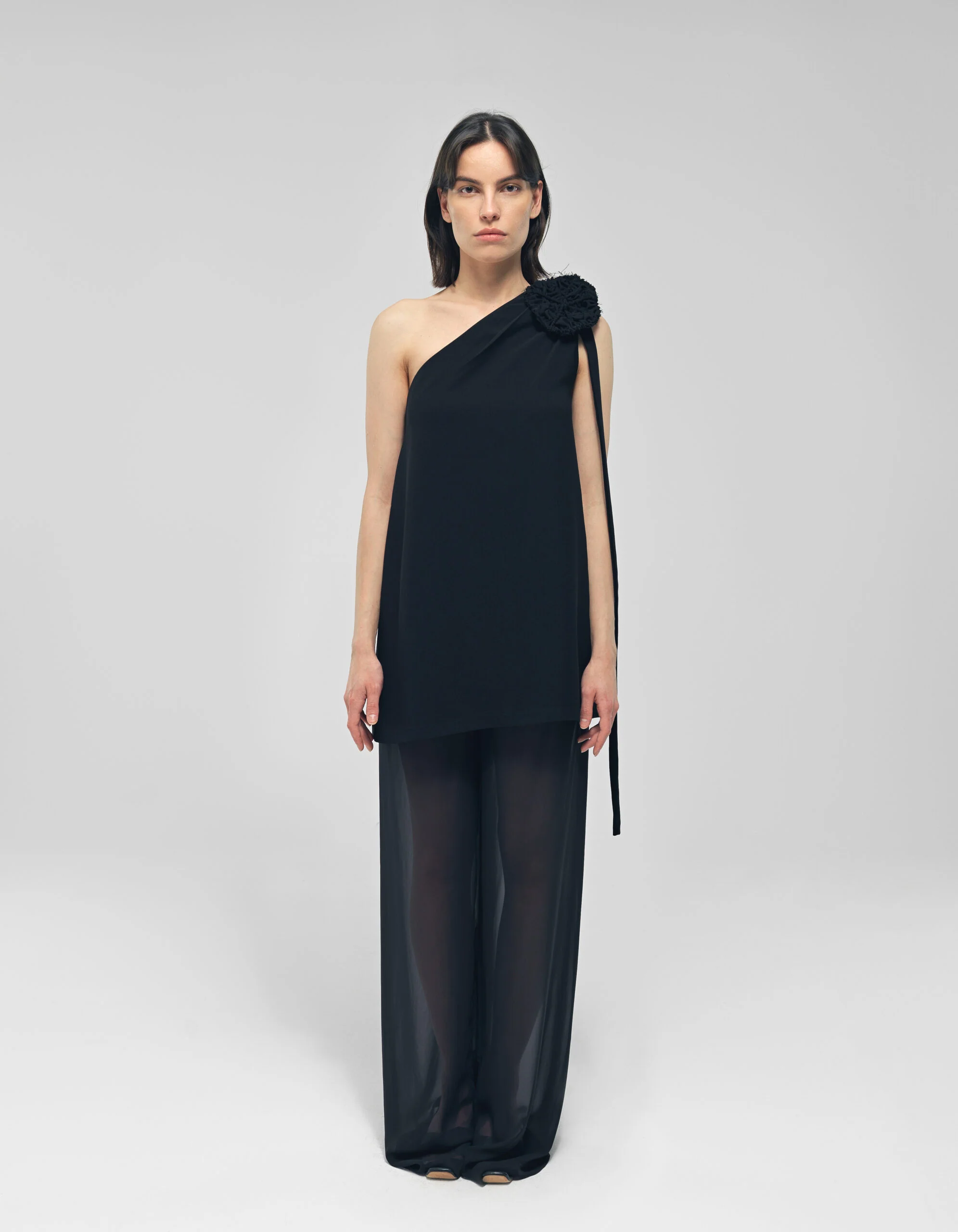 Maet Derfla Crepe Blouse - Black - Image 6