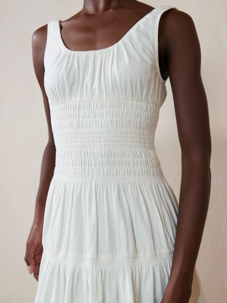 Maria Stanley Sigrid Dress - Bone - Image 6