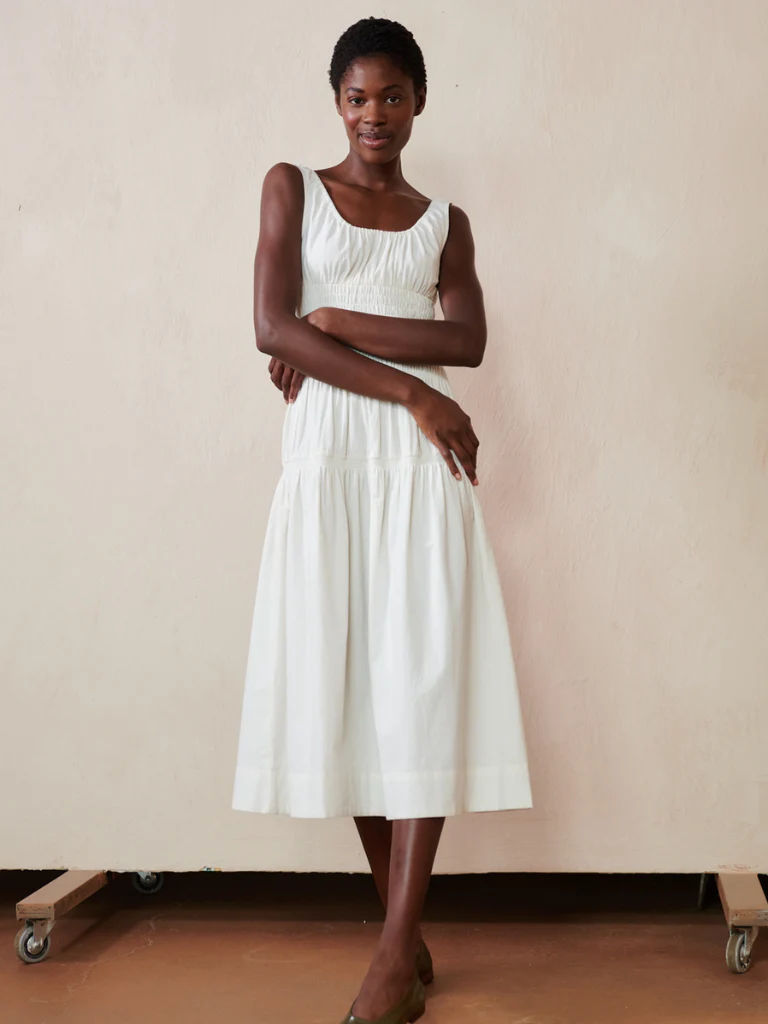 Maria Stanley Sigrid Dress - Bone - Image 7