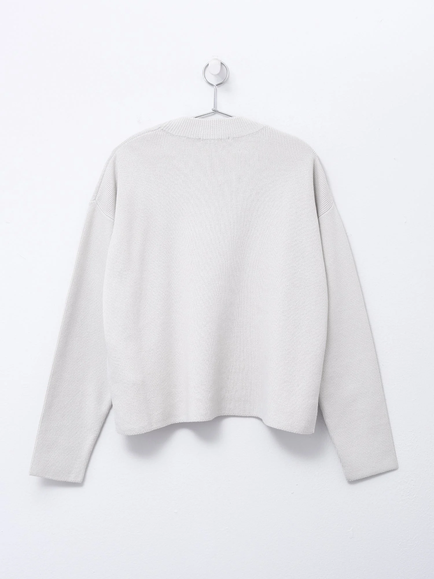 AMI RED ADC CREWNECK SWEATER - CHALK - Image 2