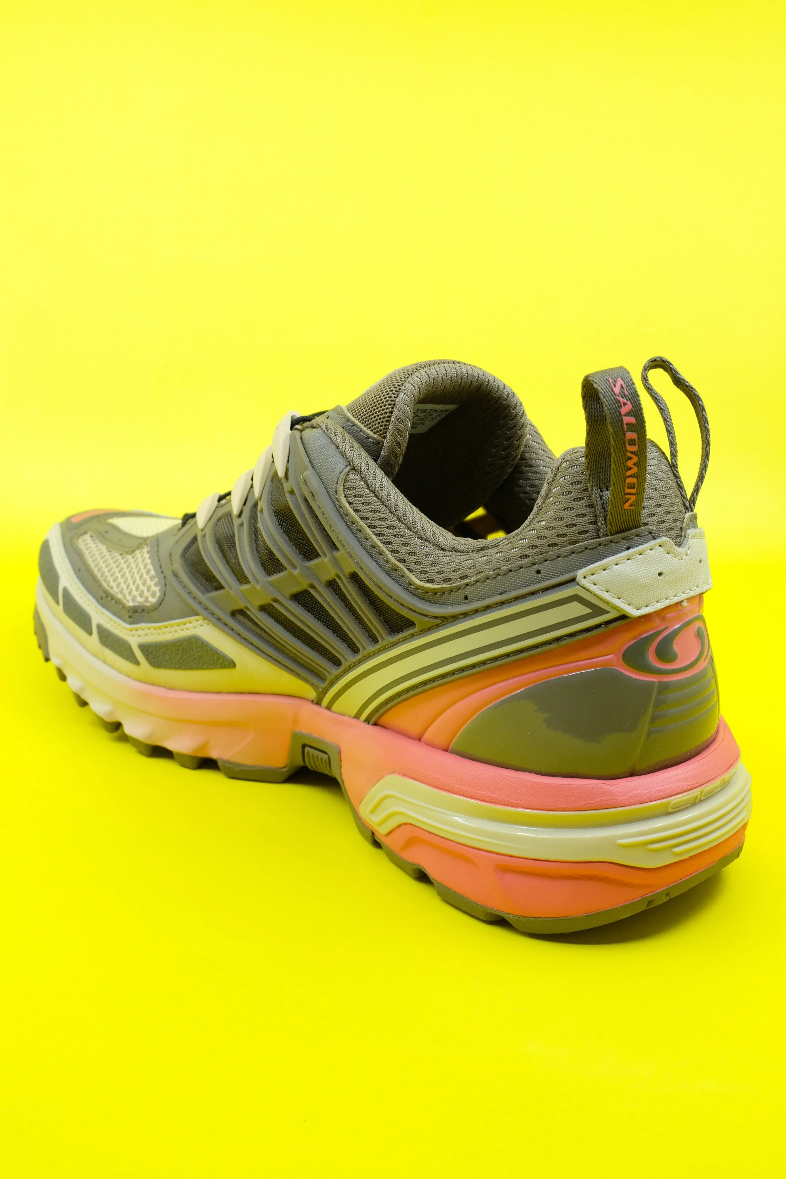 SALOMON ACS Pro Shoes - Falcon/Sugar Coral/Cement - Image 3