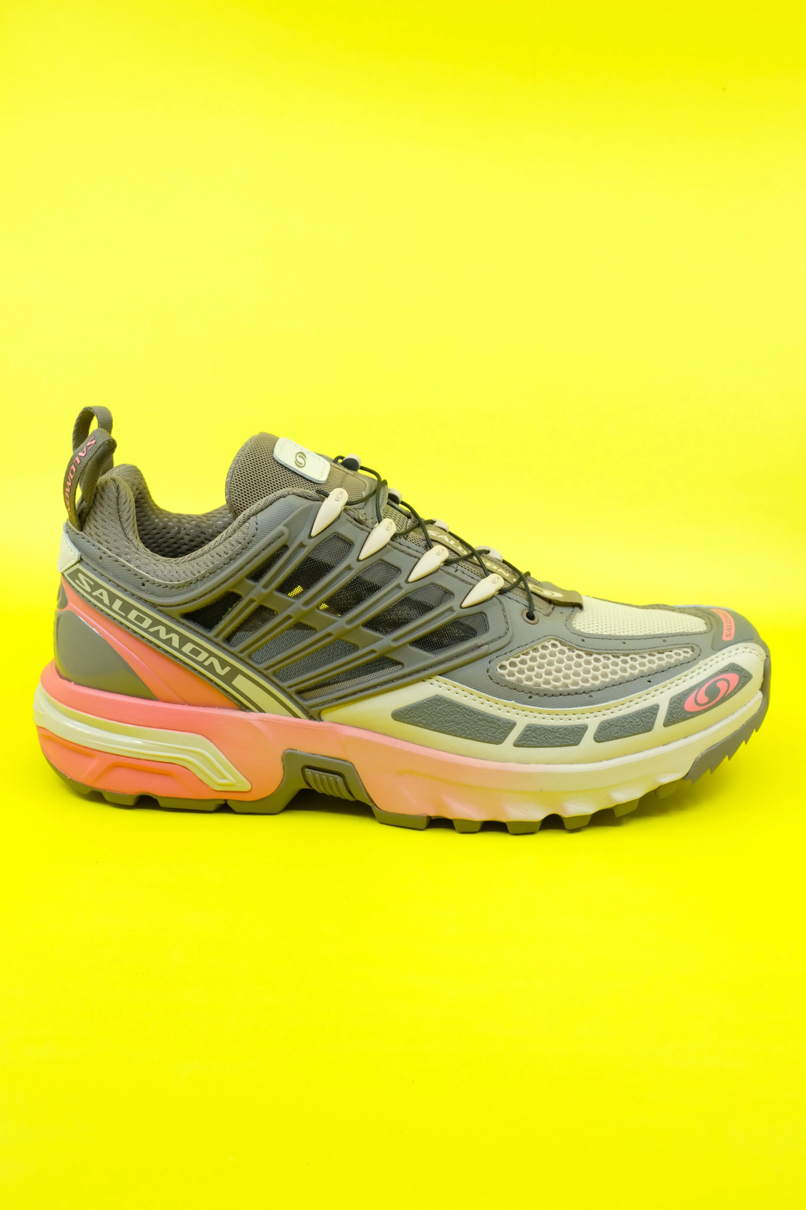 SALOMON ACS Pro Shoes - Falcon/Sugar Coral/Cement - Image 4
