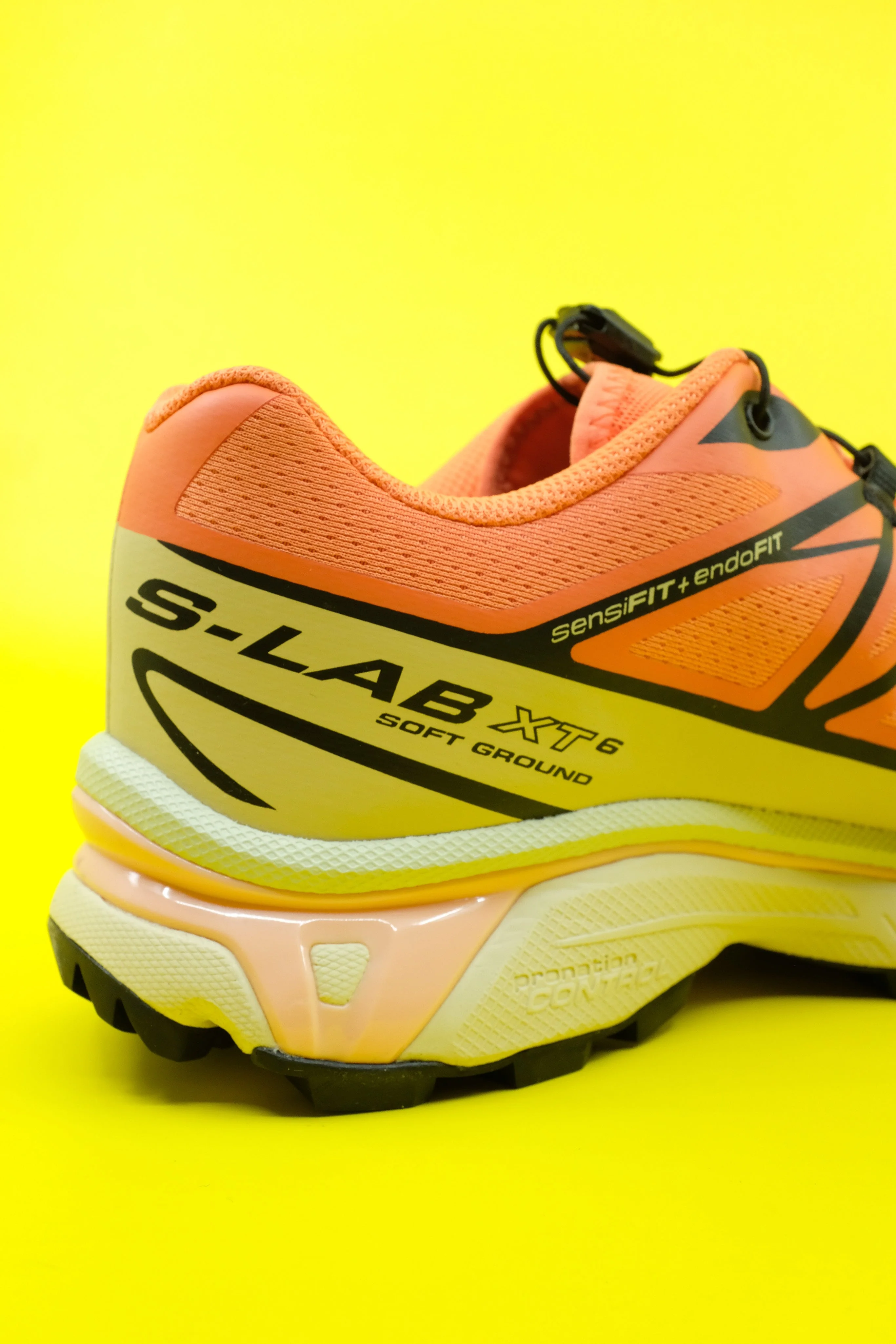 SALOMON XT 6 Shoes - Living Coral/Black/Cement - Image 4