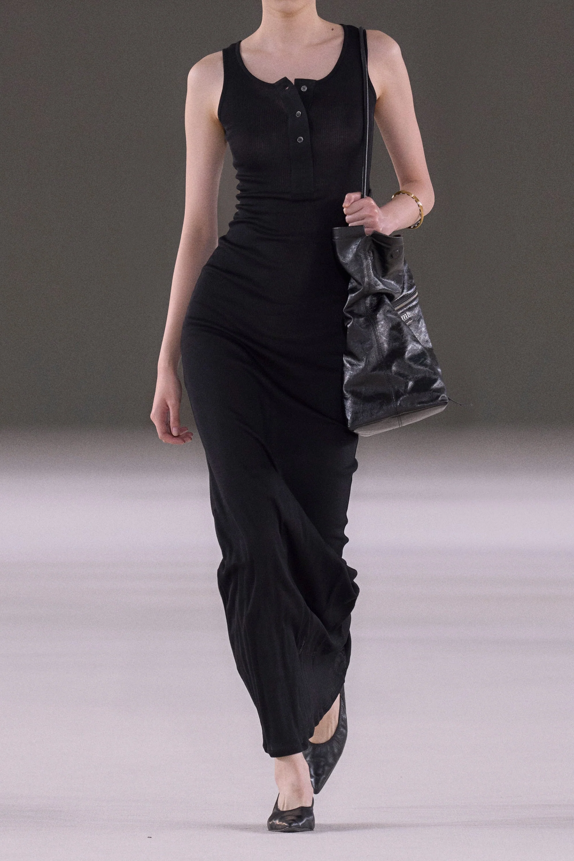 AMI Long Tanktop Dress - Image 2