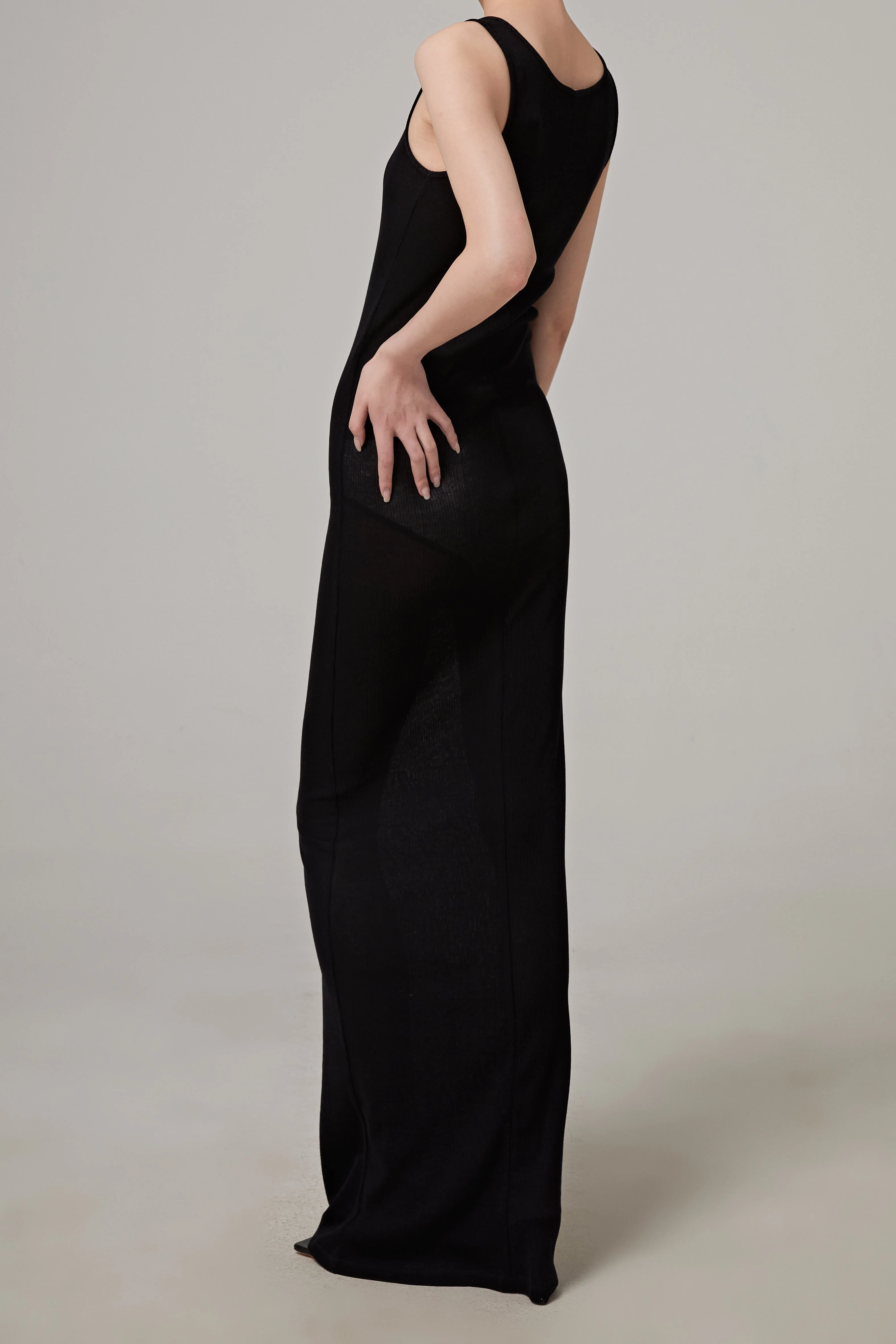 AMI Long Tanktop Dress - Image 3