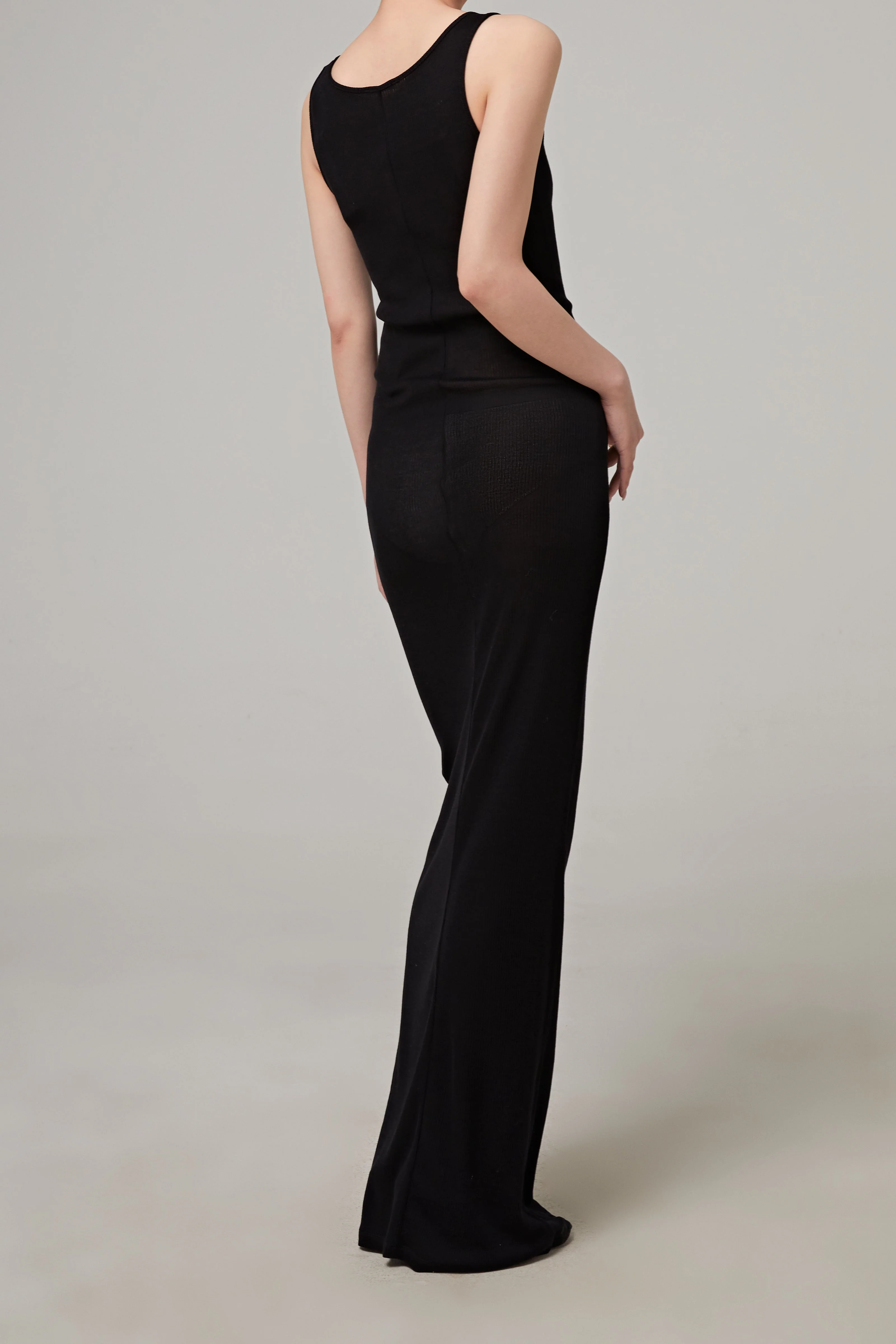 AMI Long Tanktop Dress - Image 4