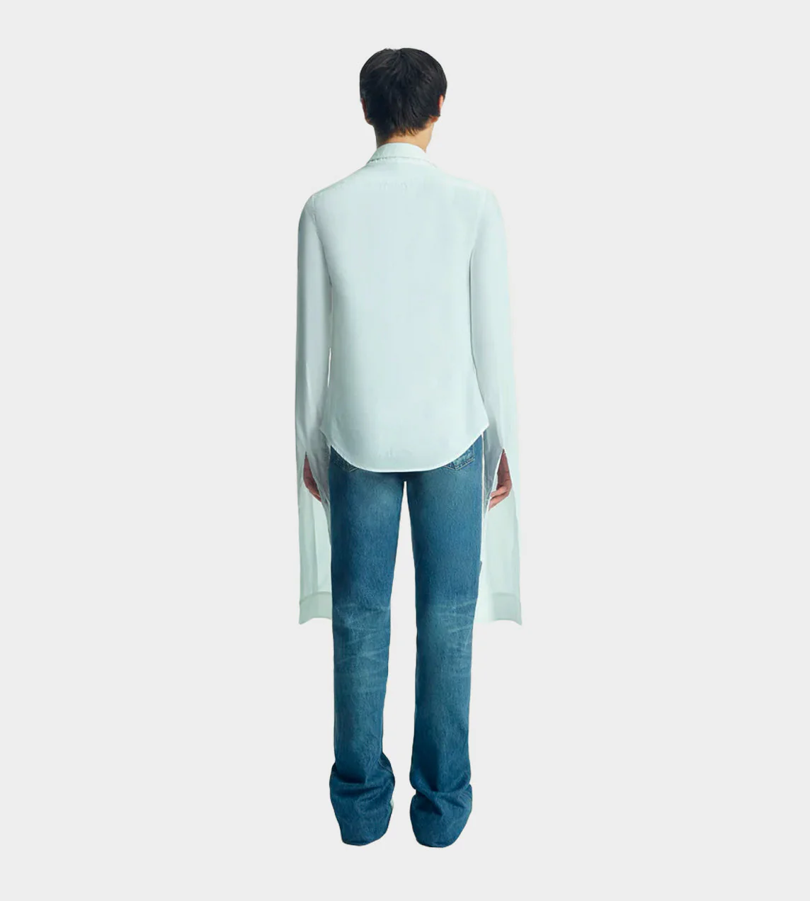 Coperni Open Collar Shirt - White - Image 10