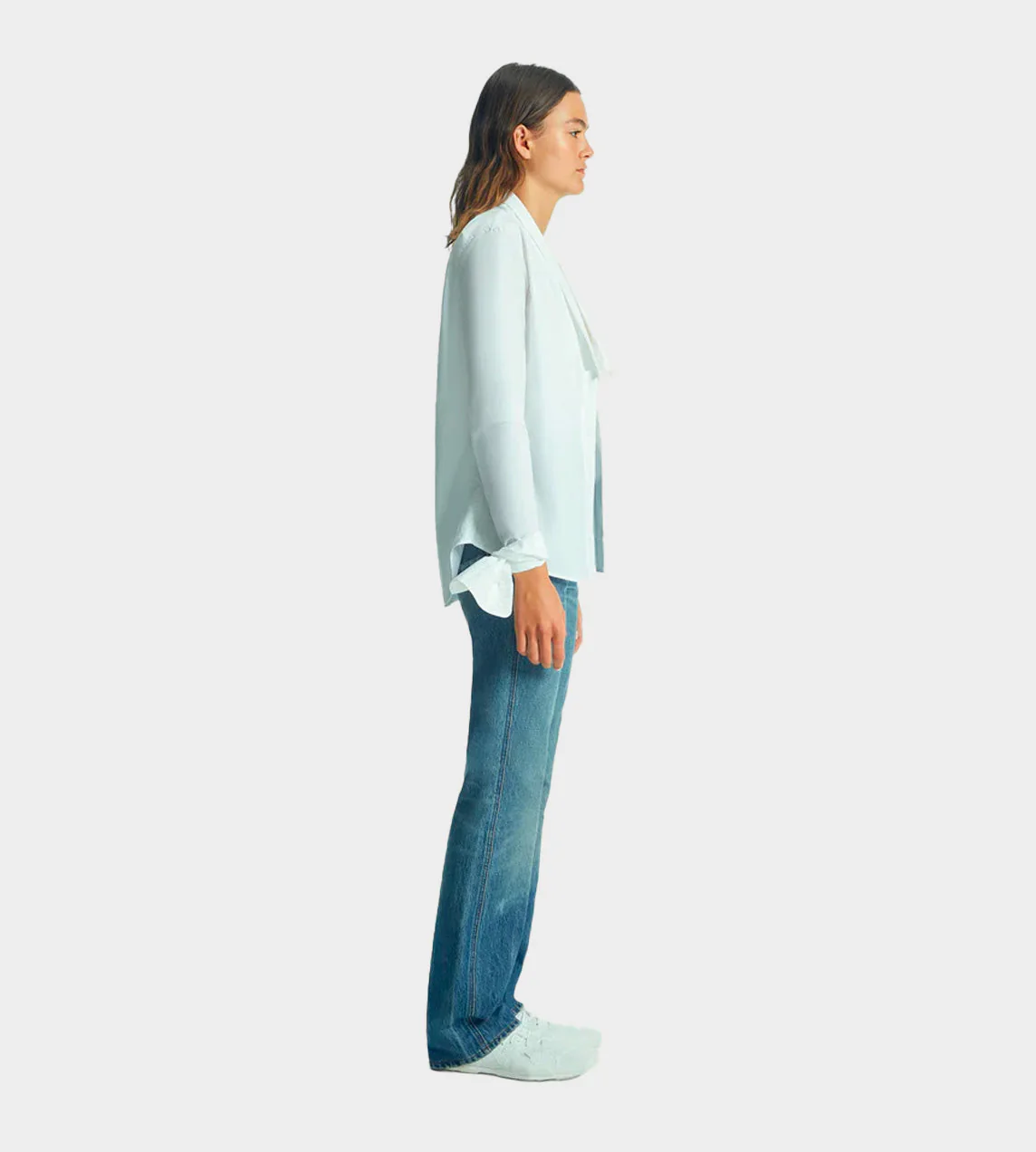 Coperni Open Collar Shirt - White - Image 6