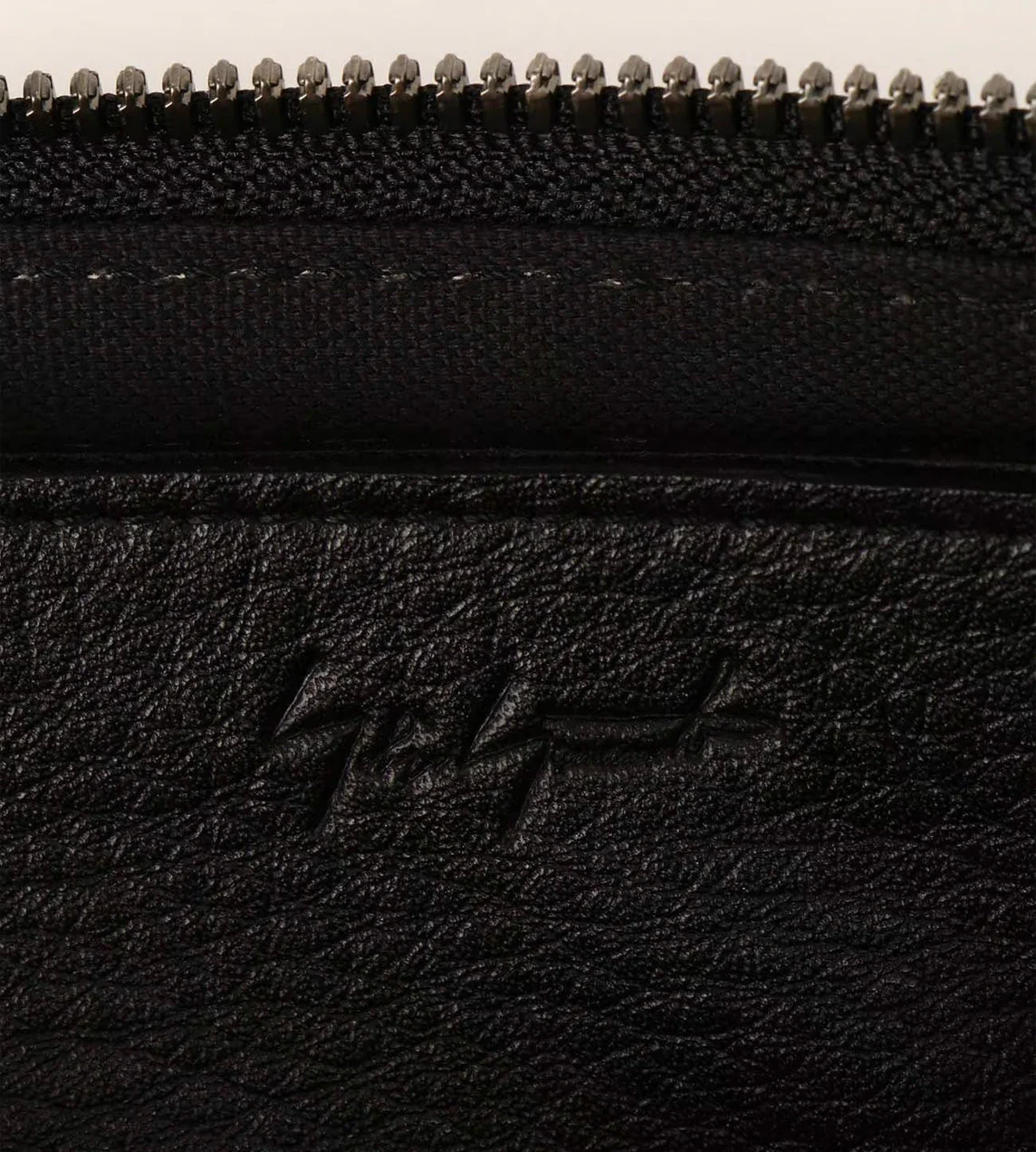 Yohji Yamamoto Discord YY Short Wallet - Black - Image 6