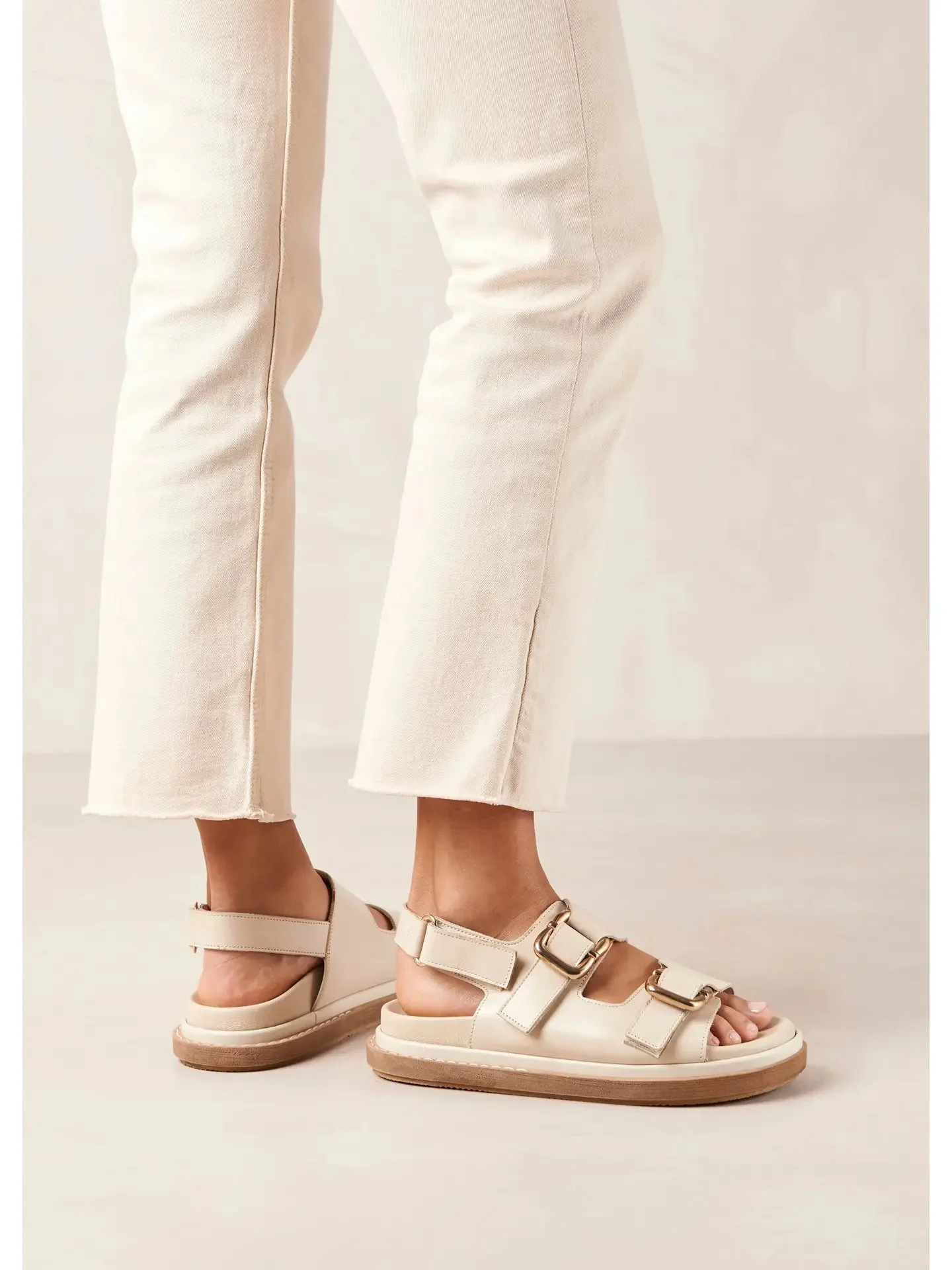 Alohas harper sandals - Cream - Image 2