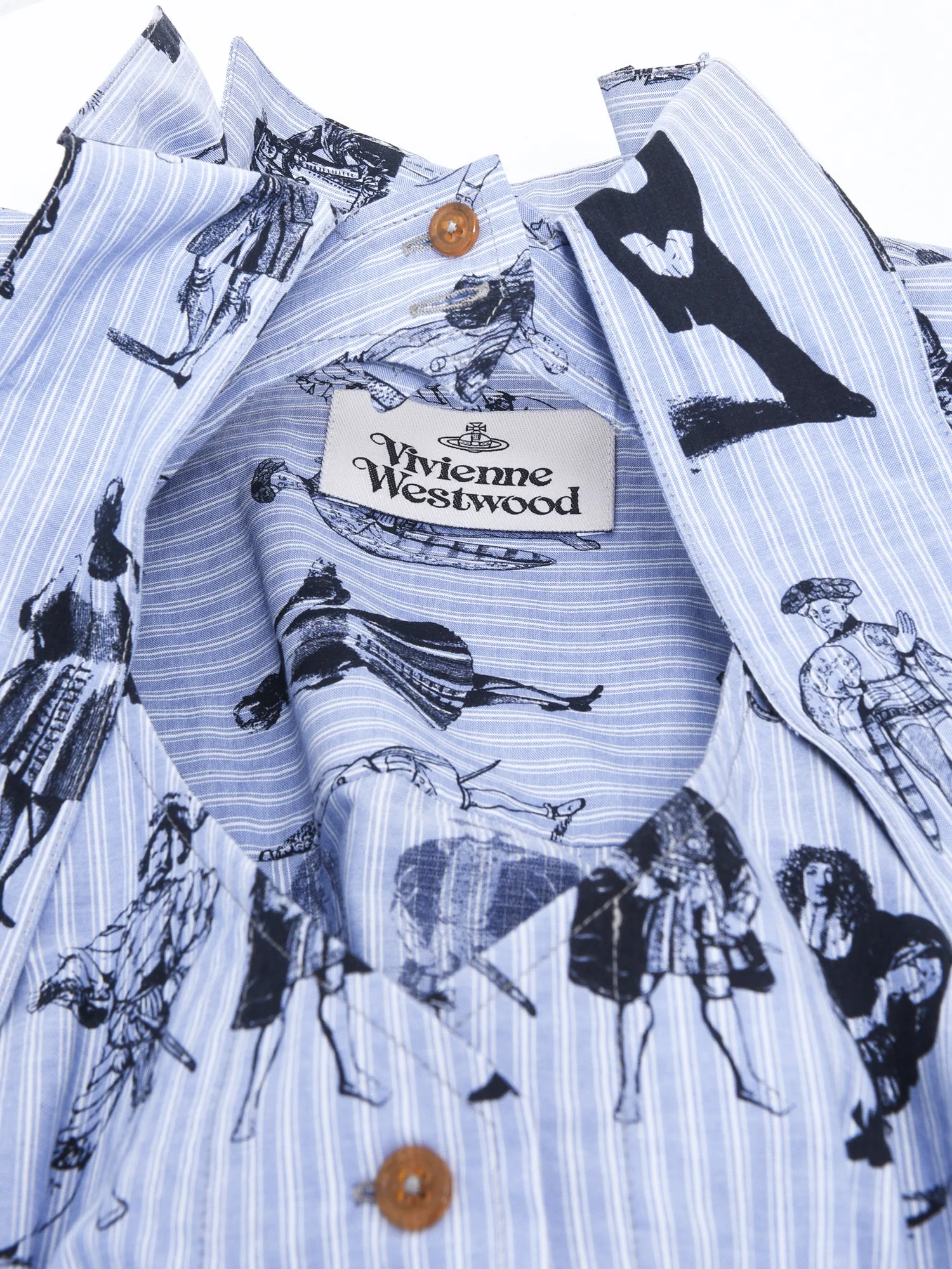 Vivienne Westwood CROPPED FOOTBALL HEART SHIRT - EVOLUTION OF MEN - Image 4