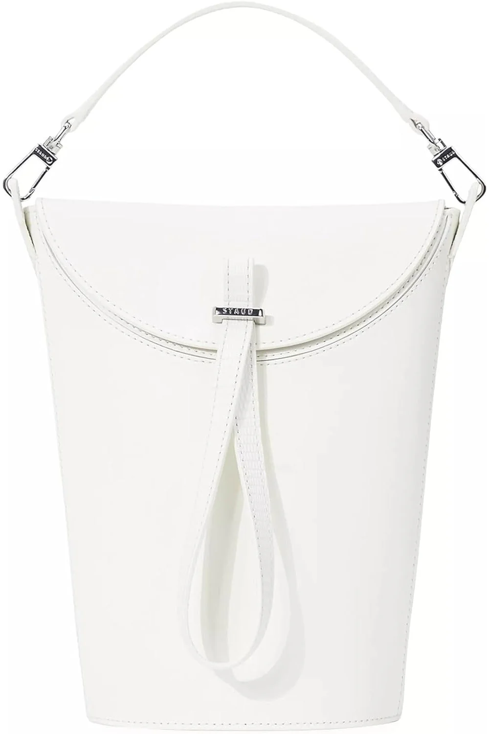 Staud Phoebe Convertible Bucket Bag - Paper