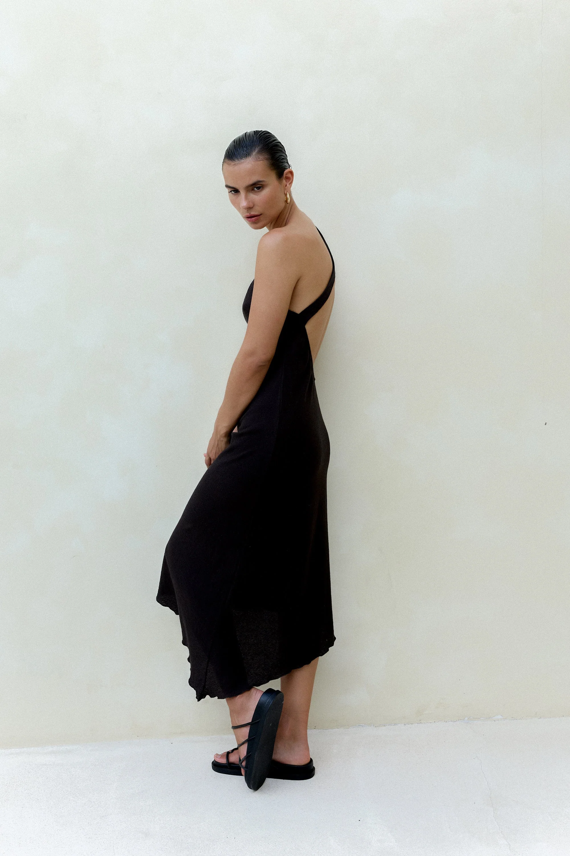 BAHHGOOSE O/S Dress - Charcoal - Image 2