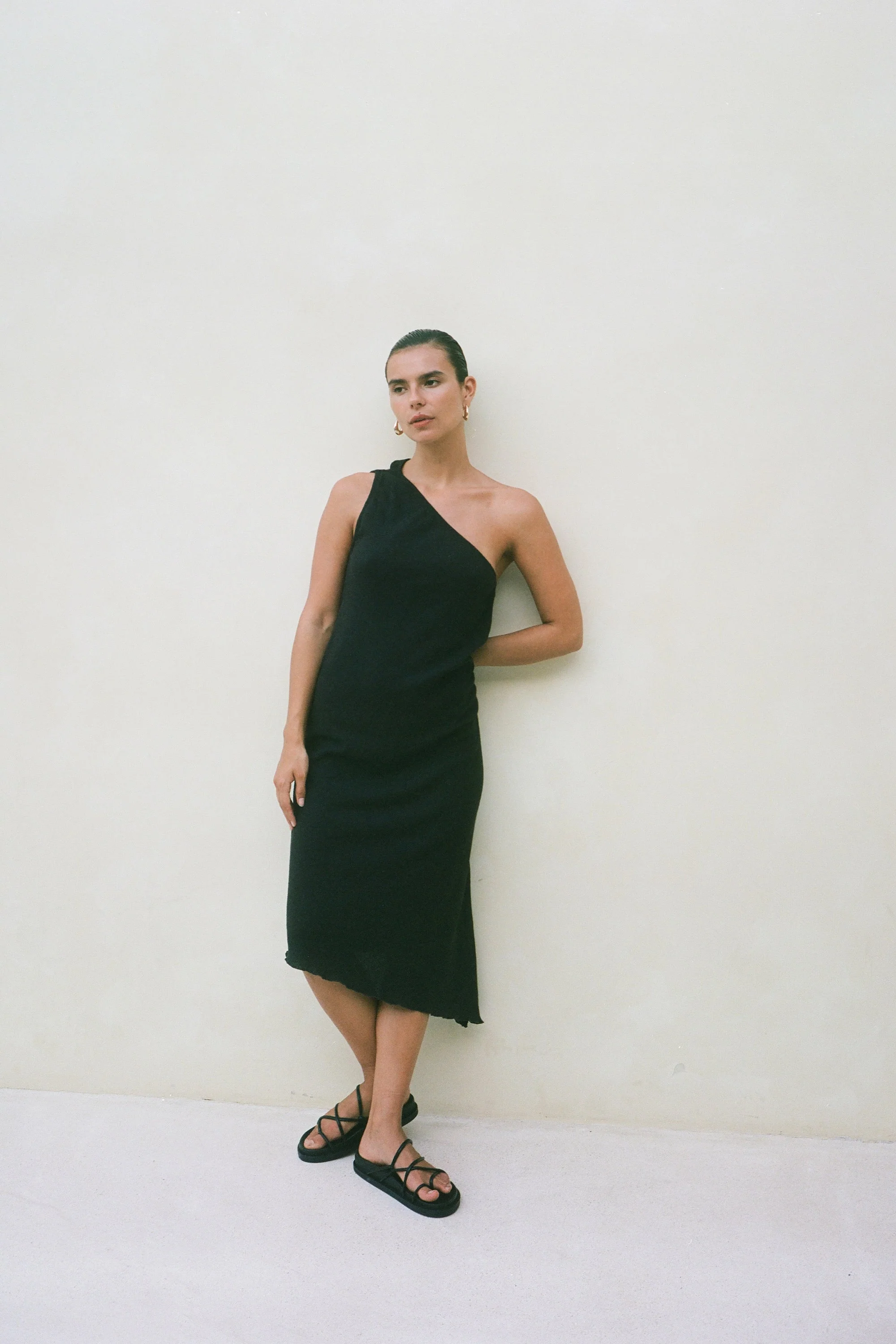 BAHHGOOSE O/S Dress - Charcoal - Image 4