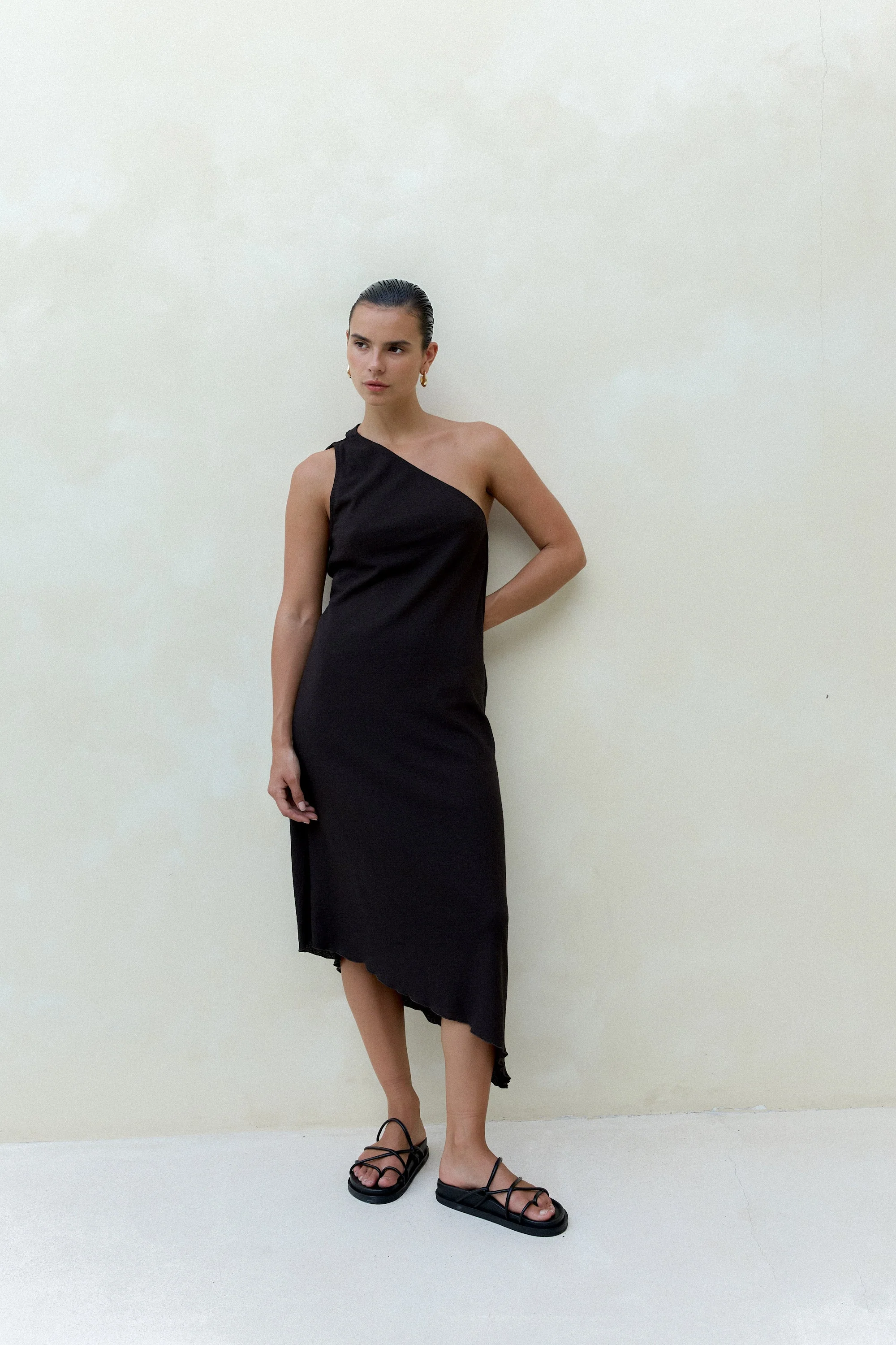 BAHHGOOSE O/S Dress - Charcoal - Image 5