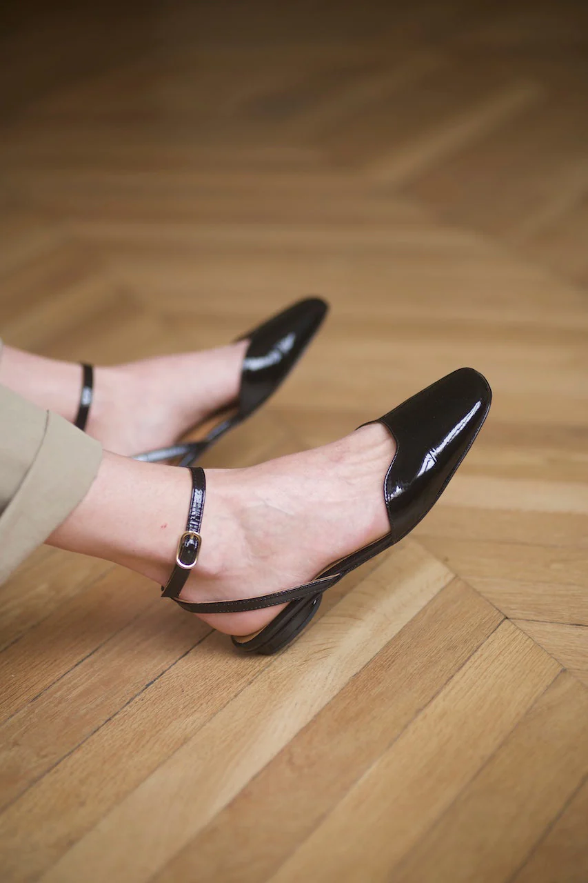 Anne Thomas Pavlova Sandals - Morgex Black - Image 10
