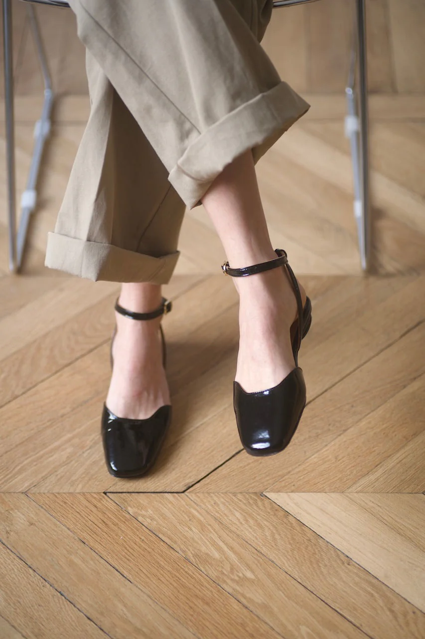 Anne Thomas Pavlova Sandals - Morgex Black - Image 3