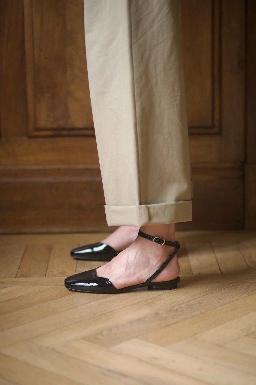 Anne Thomas Pavlova Sandals - Morgex Black - Image 5