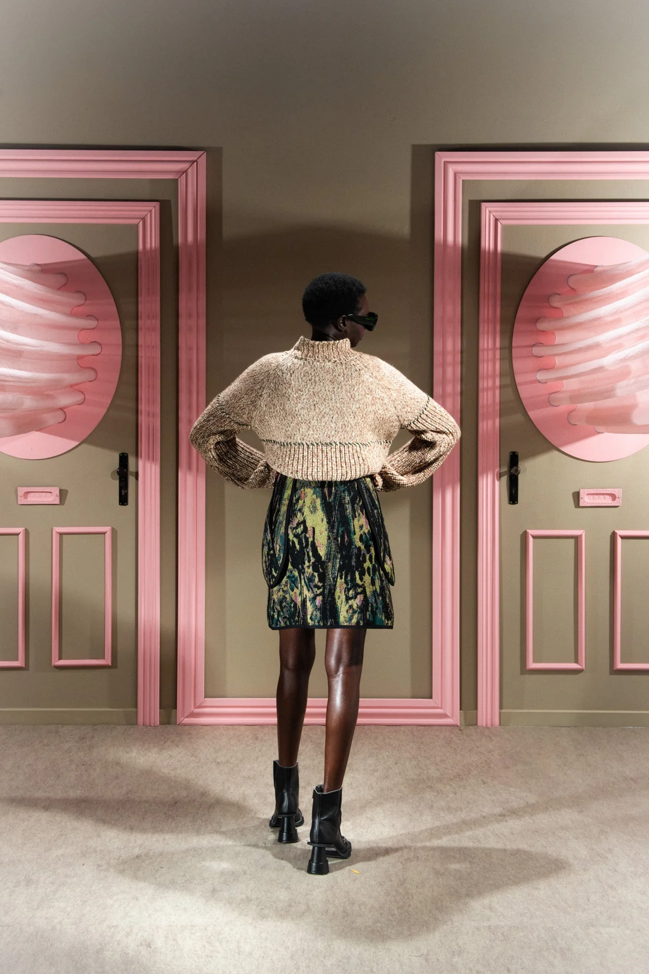 Henrik Vibskov Dawn Skirt - Shadow Bouquet - Image 5