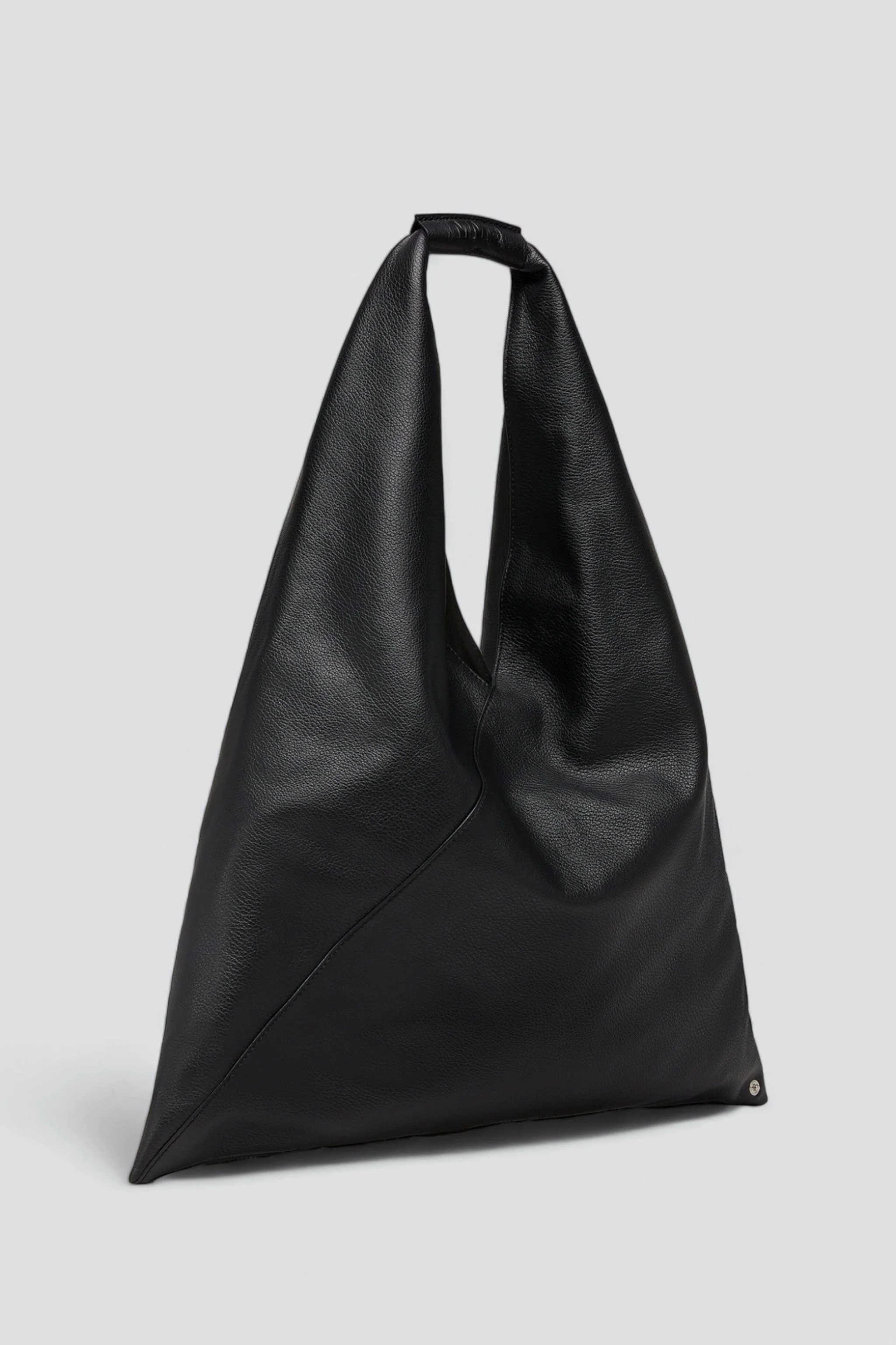 Maison Margiela Grain Leather Japanese Bag - Black - Image 2