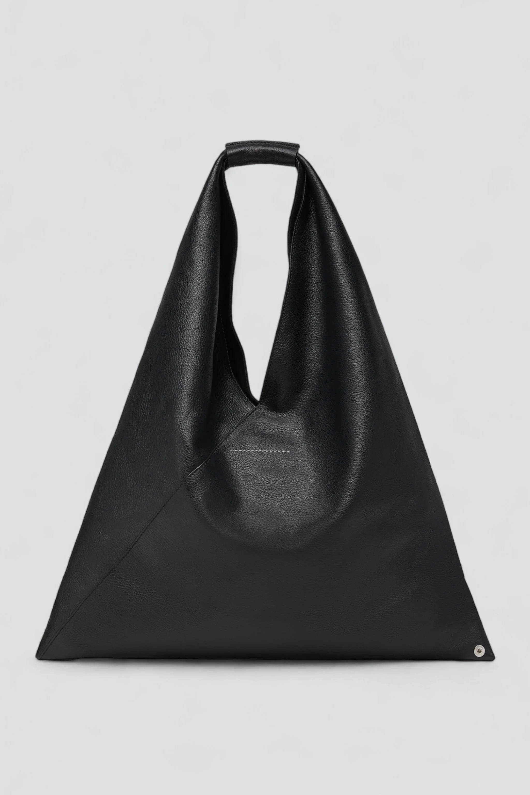 Maison Margiela Grain Leather Japanese Bag - Black - Image 6