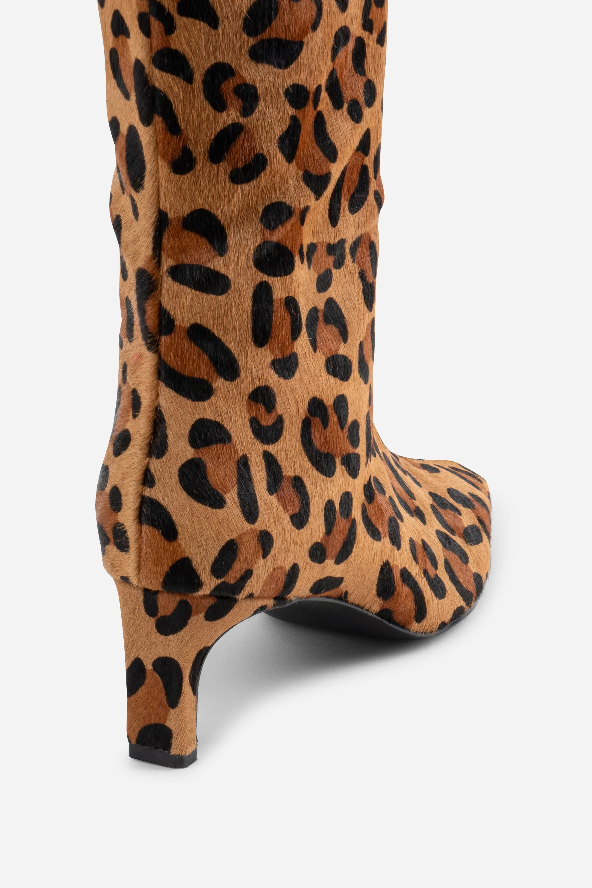 "INTENTIONALLY __________." Seville Knee High Boot - Cheetah - Image 6