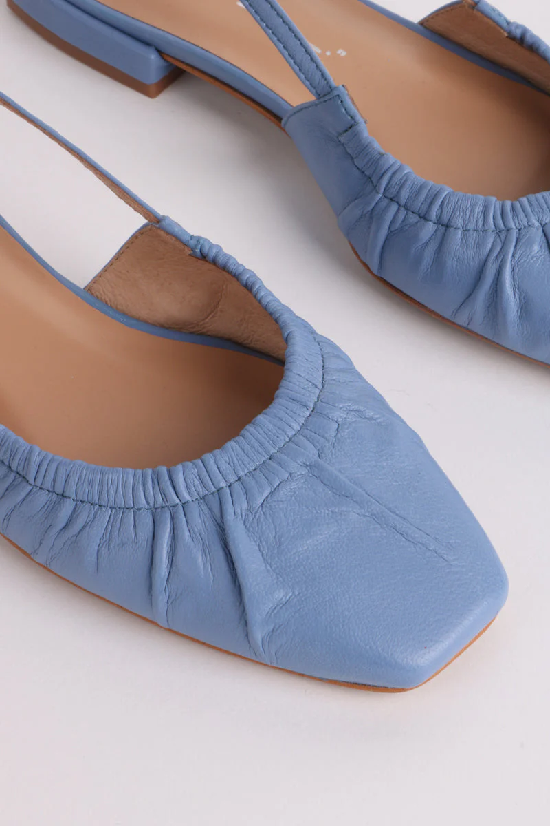 "INTENTIONALLY __________." DAFF SLINGBACK FLAT - Black/Cream - Image 14