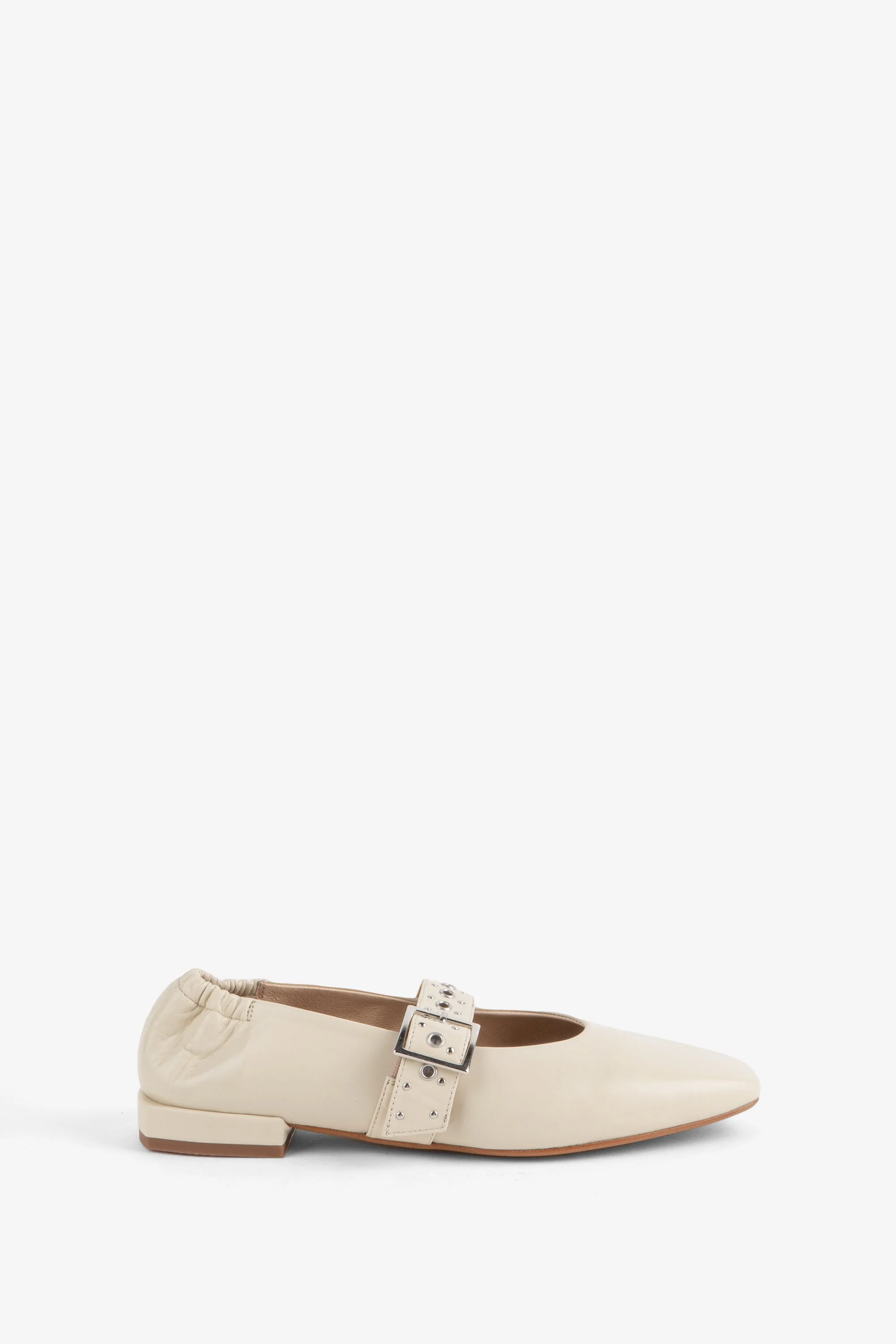 "INTENTIONALLY __________." FORUM MARY JANE - Cream/Black - Image 7