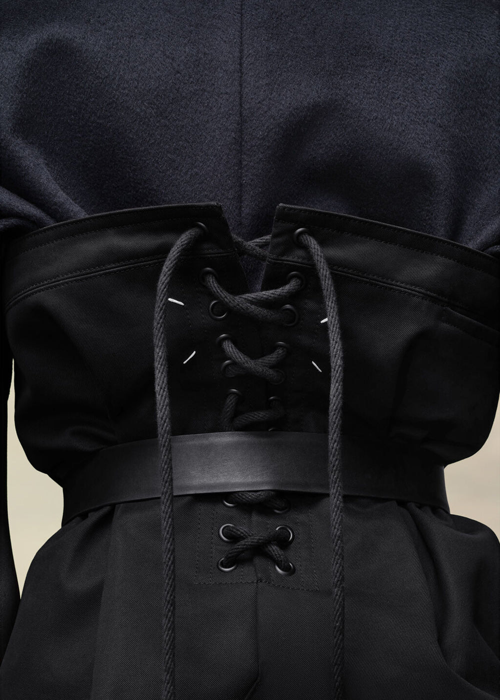 Maison Margiela Cotton Bodice - Black - Image 5