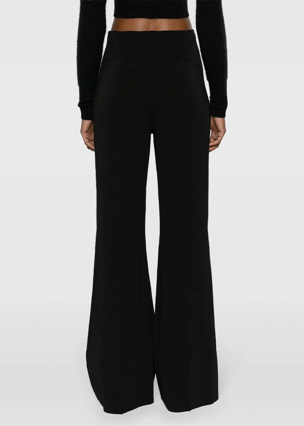 Jacquemus Flared Tousers - Black - Image 2