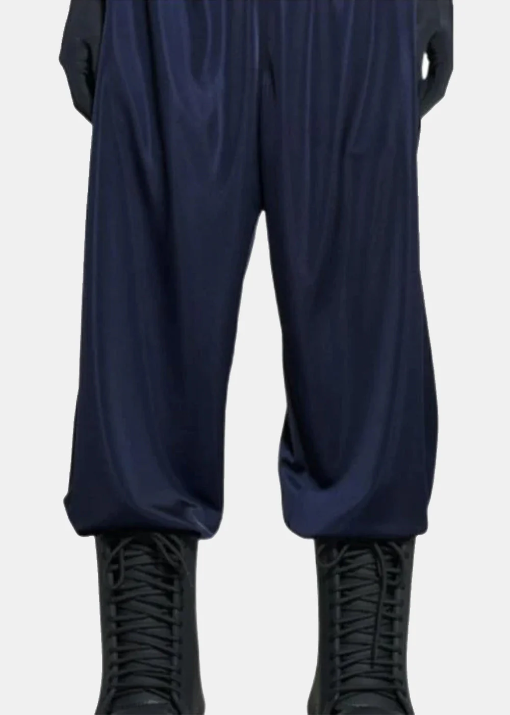 Balenciaga Drop-Crotch Trousers - Navy - Image 5