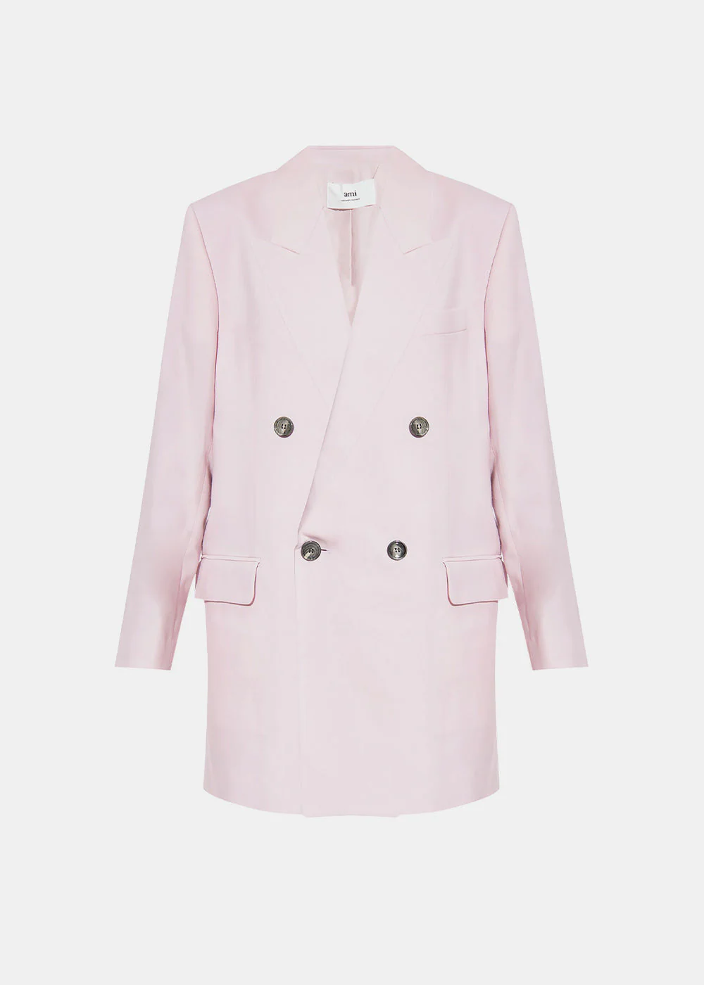 Ami Alexandre Mattiussi Two Buttons Jacket - Pink