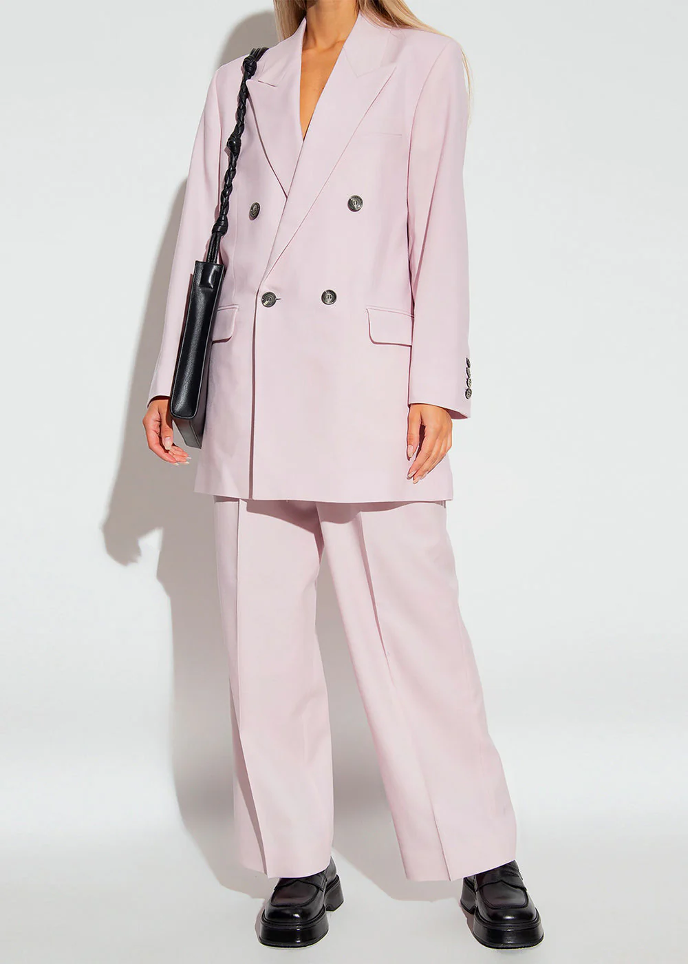Ami Alexandre Mattiussi Two Buttons Jacket - Pink - Image 2