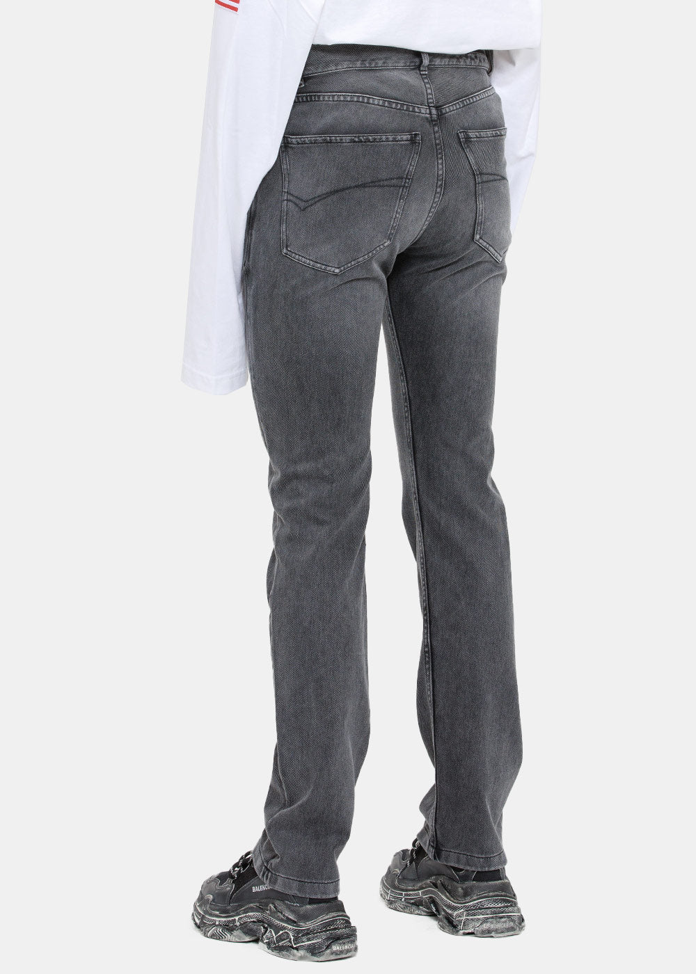 Balenciaga Trompe l Oeil Jeans - Wash Black - Image 2