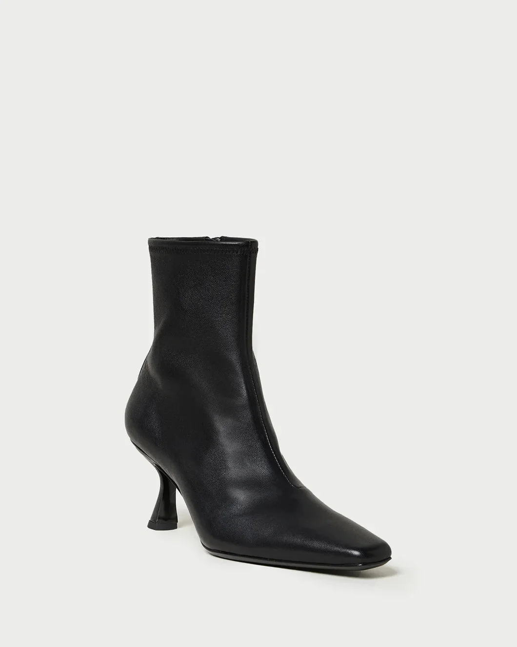Loeffler Randall Thandy Curved Heel Boot - Black - Image 2