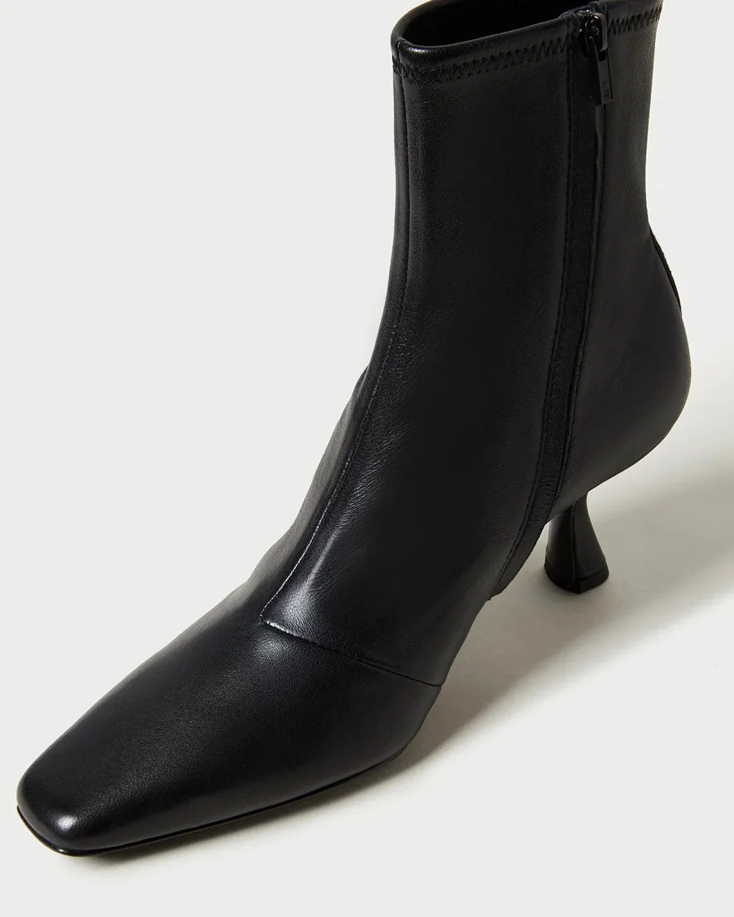 Loeffler Randall Thandy Curved Heel Boot - Black - Image 3