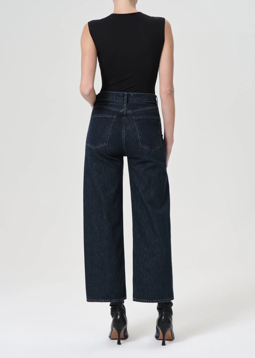 Agolde Ren Hi Rise Wide Leg - Polished - Image 6