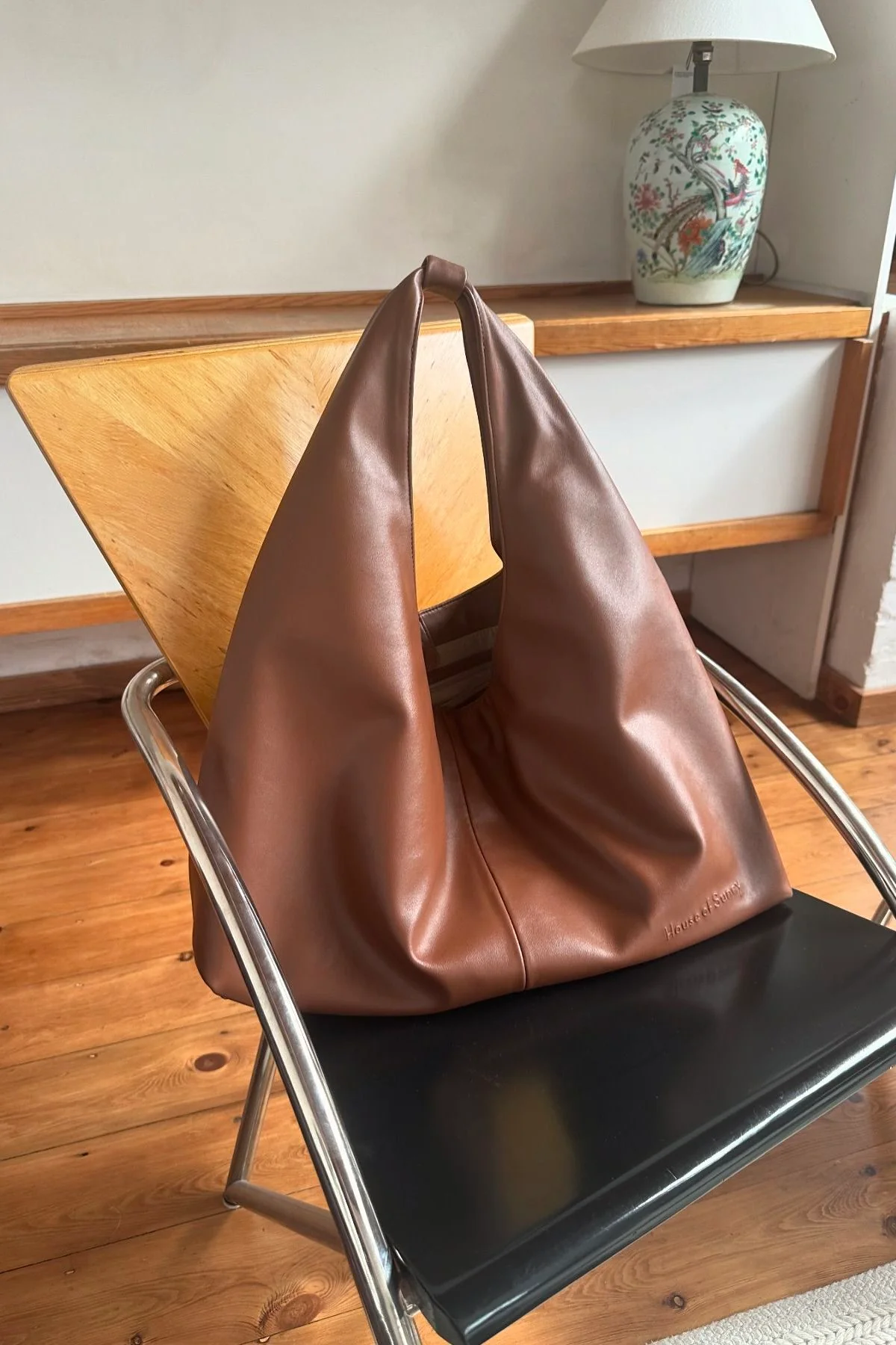 House of Sunny The Big Sling Bag - Chocolate - Image 3