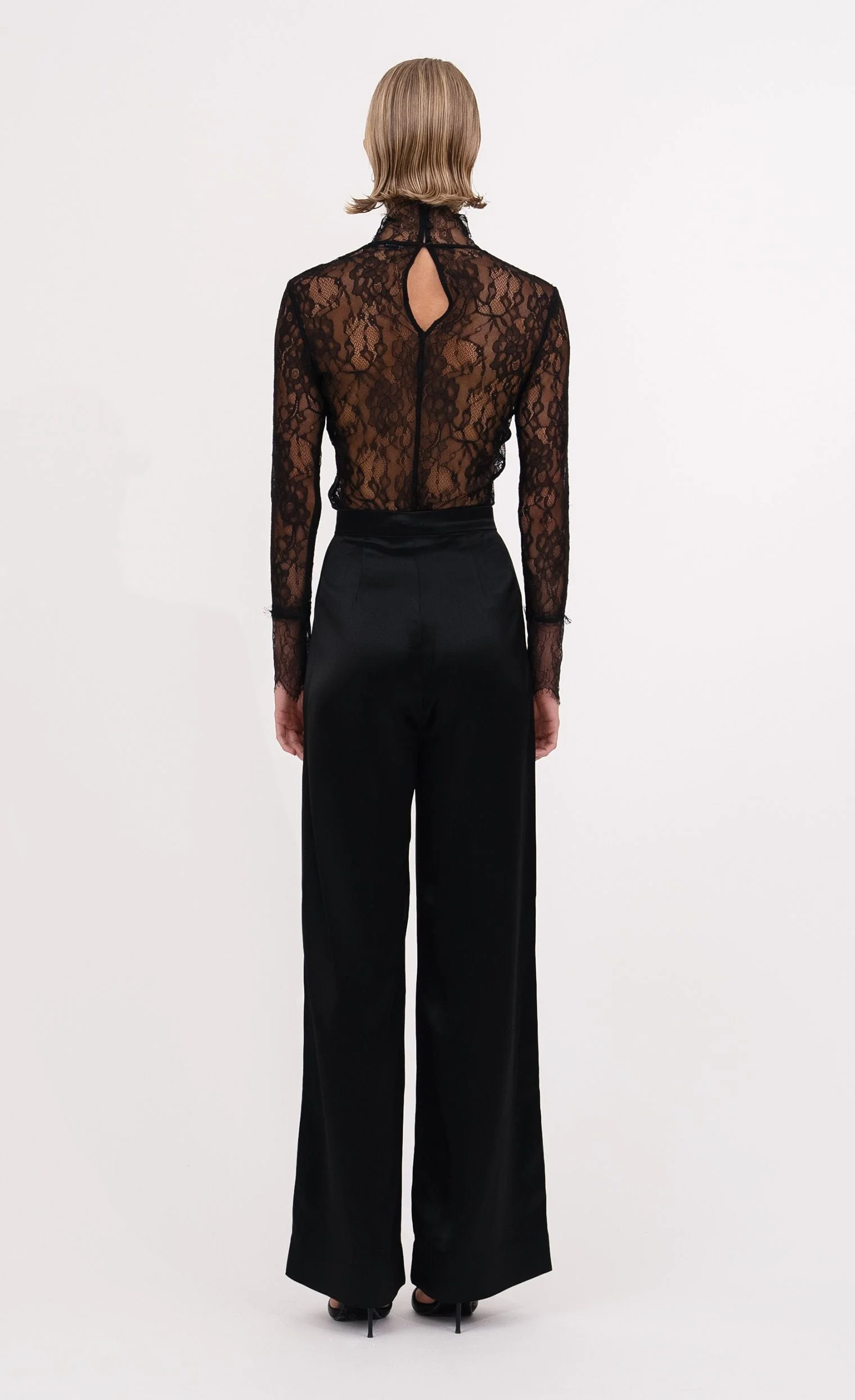 Nonchalant Label Mary Lace Top - black - Image 5