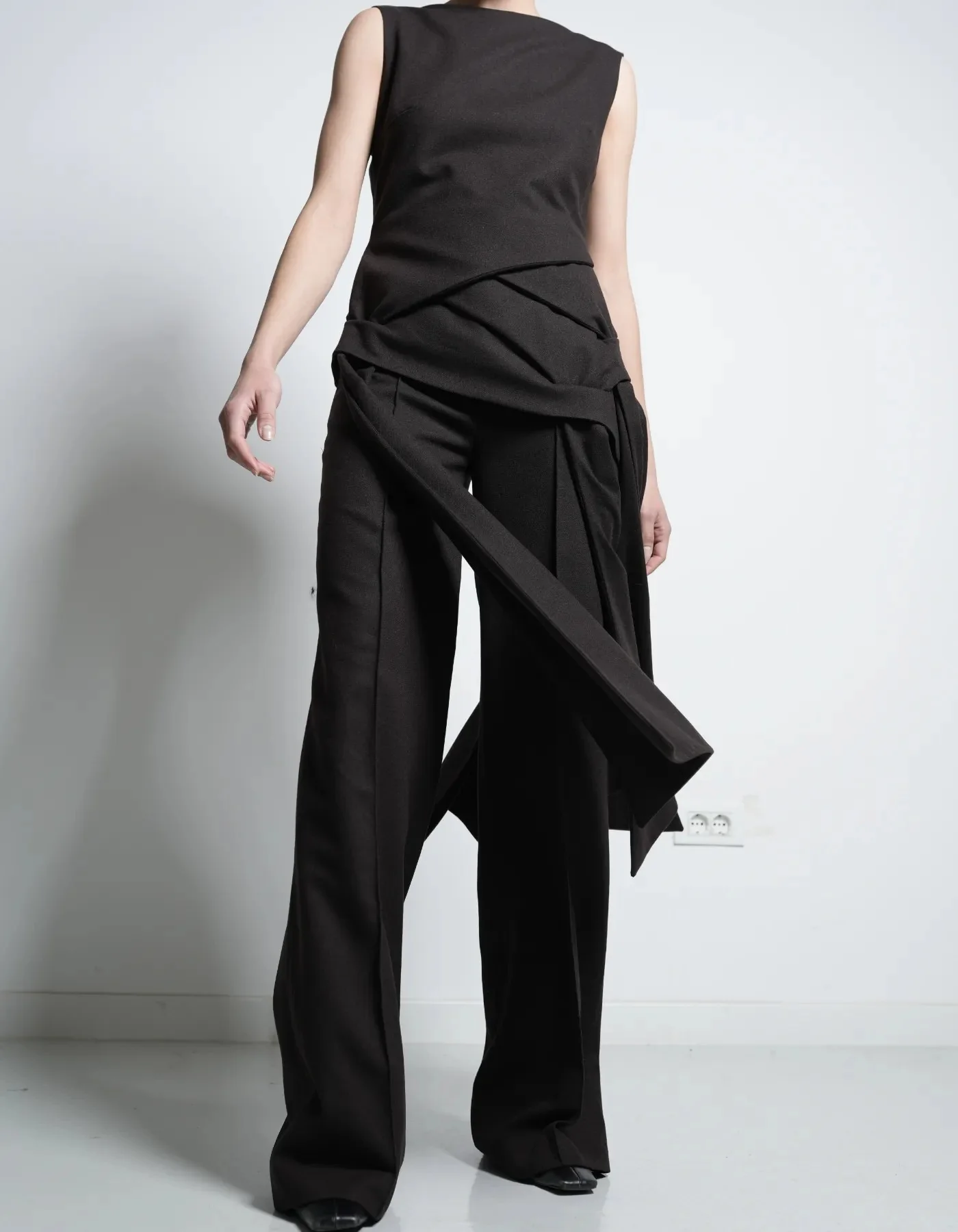 MAET  SEMEU Pants Set - Brown - Image 2