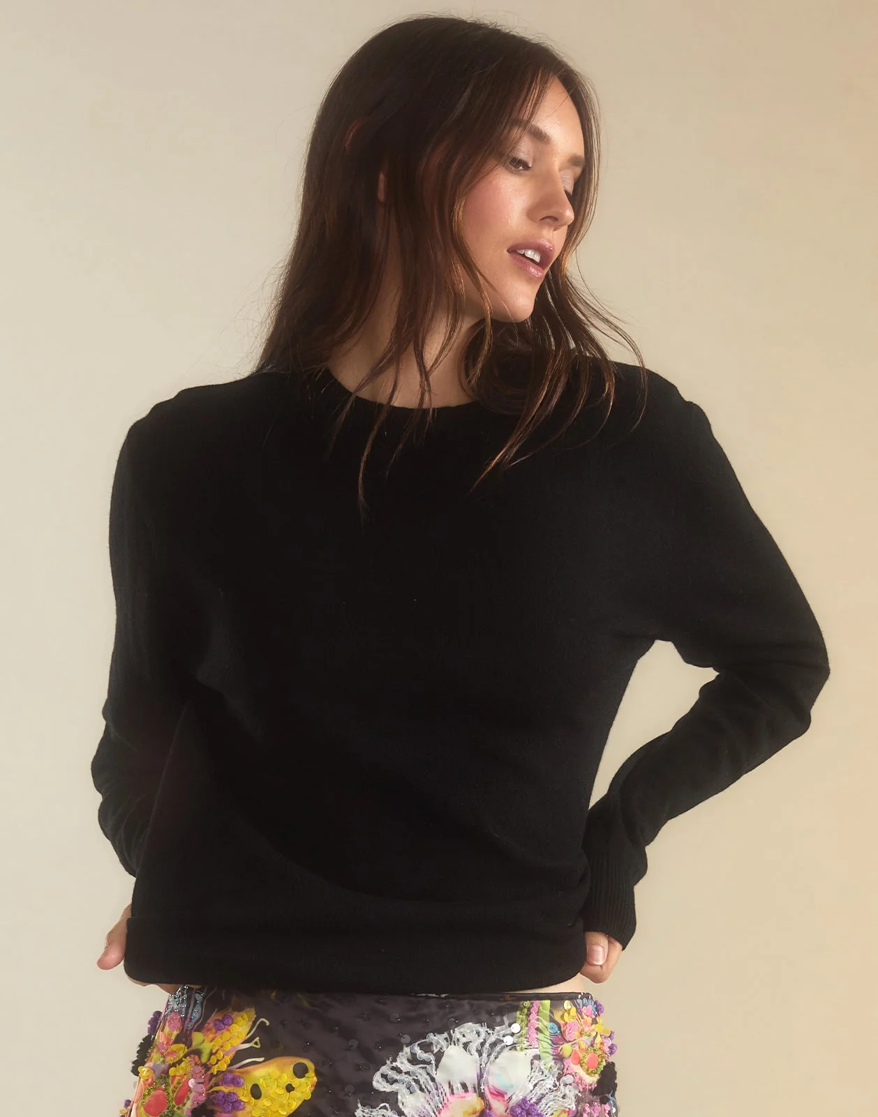 Cynthia Rowley Elea Wool Cashmere Sweater - Image 2