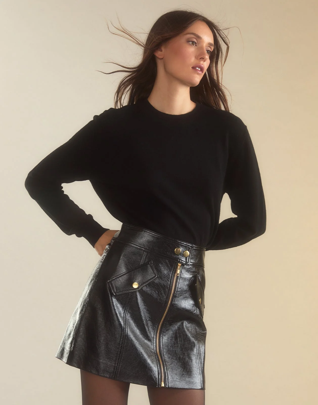 Cynthia Rowley Elea Wool Cashmere Sweater - Image 7