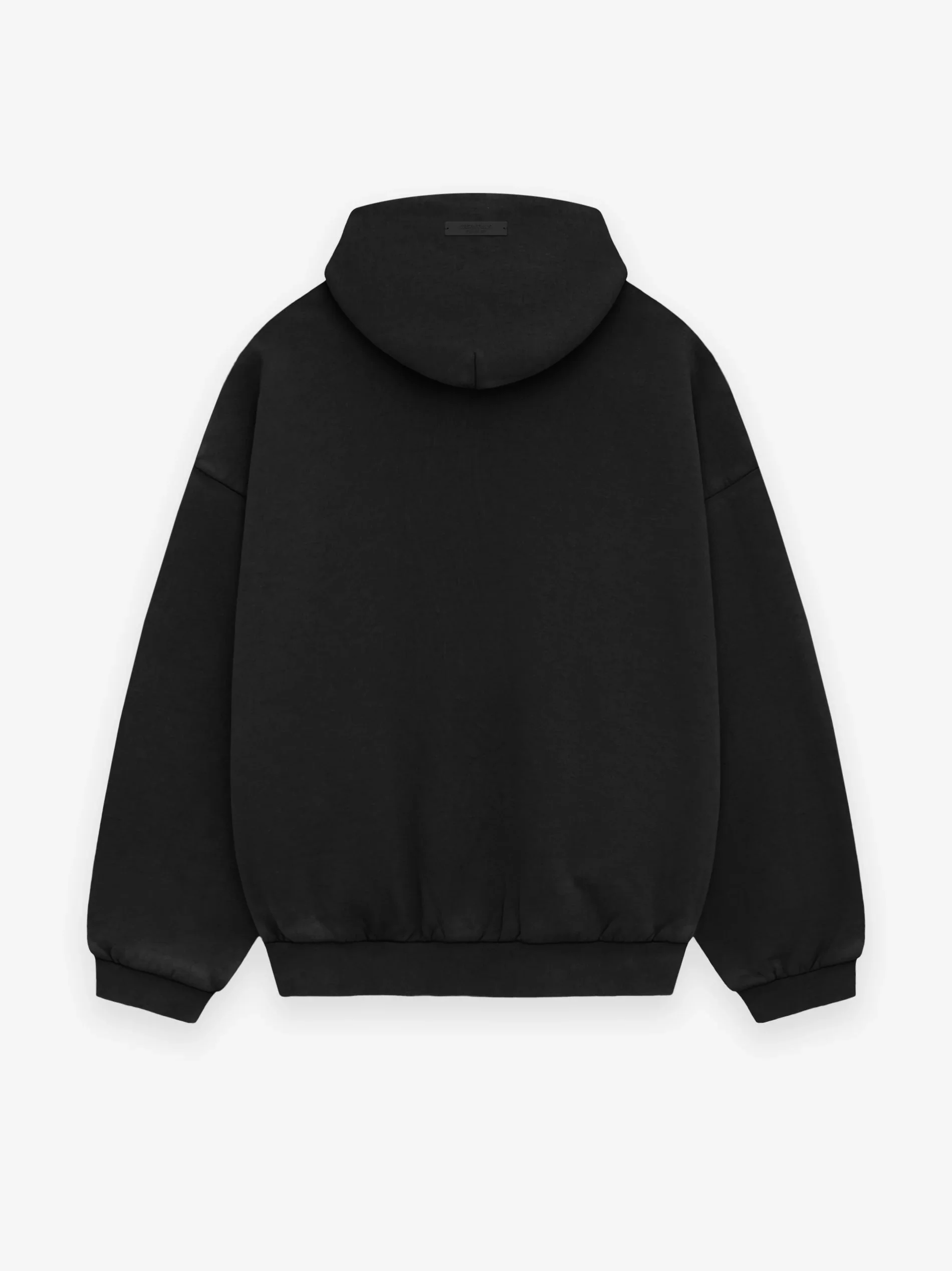 Fear of God Heavy Fleece Hoodie - Black - Image 2