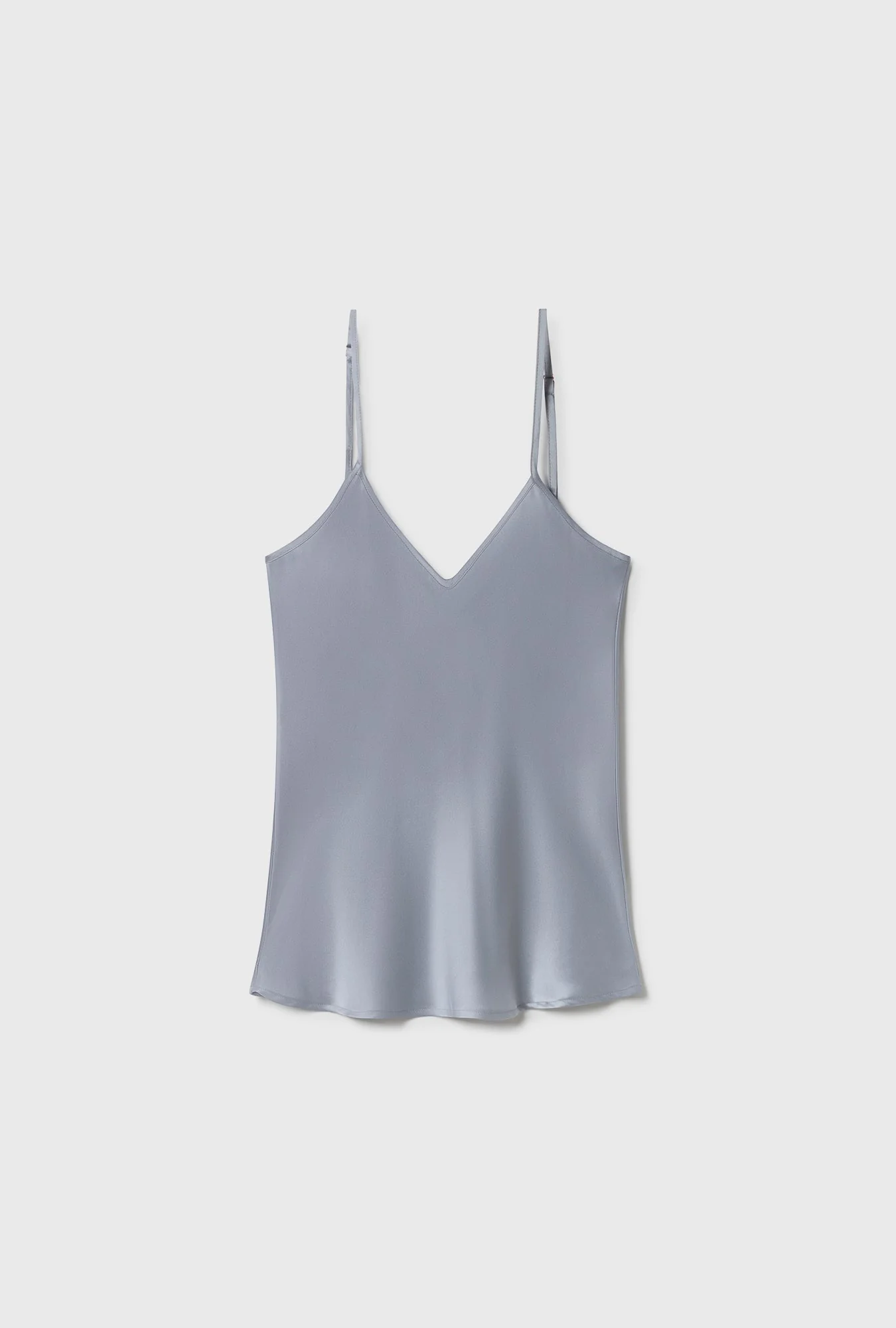 Silk Laundry Bias Cut Cami - Storm - Image 2