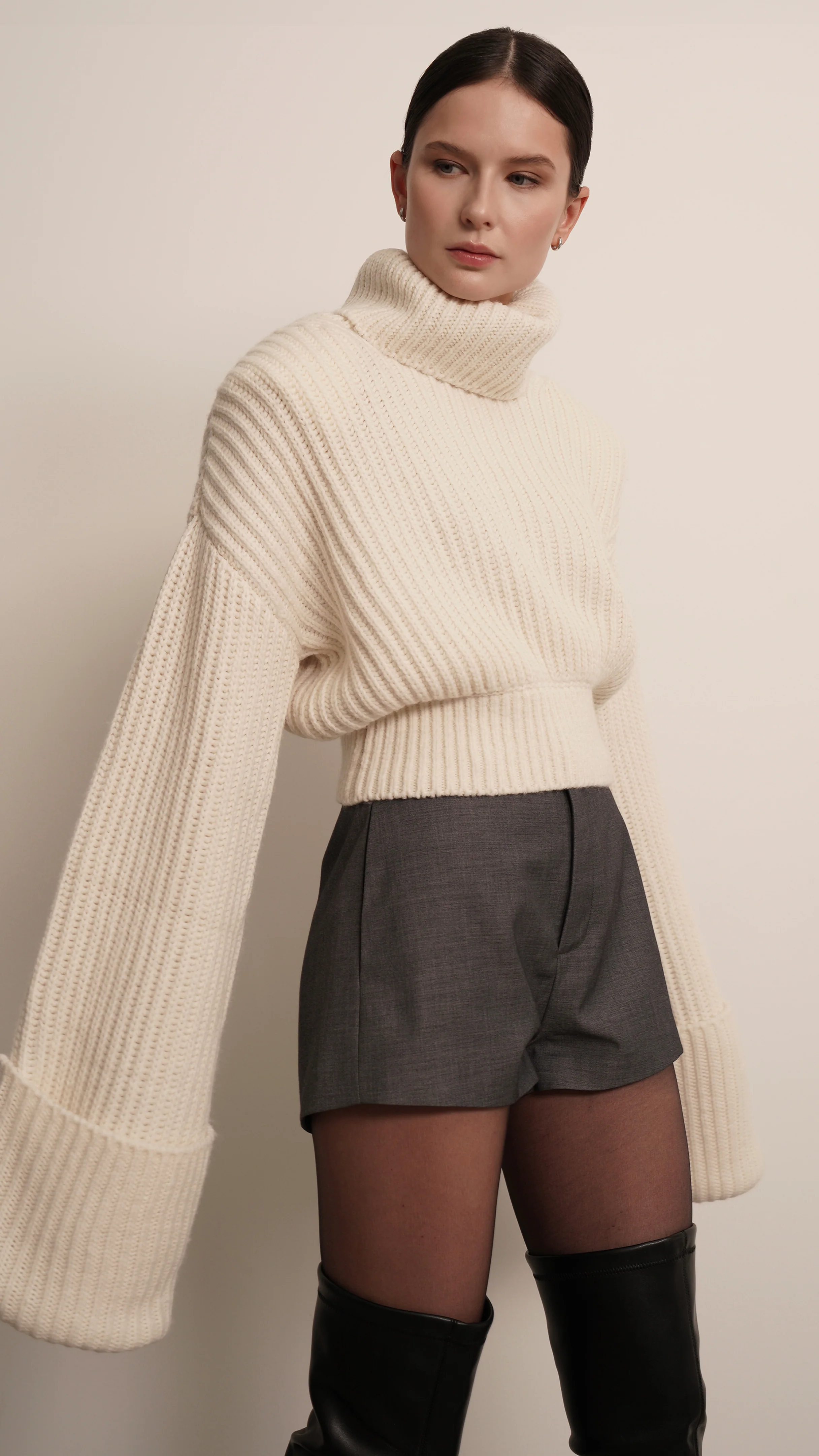Parentezi Camille Mini Short - Grey - Image 6