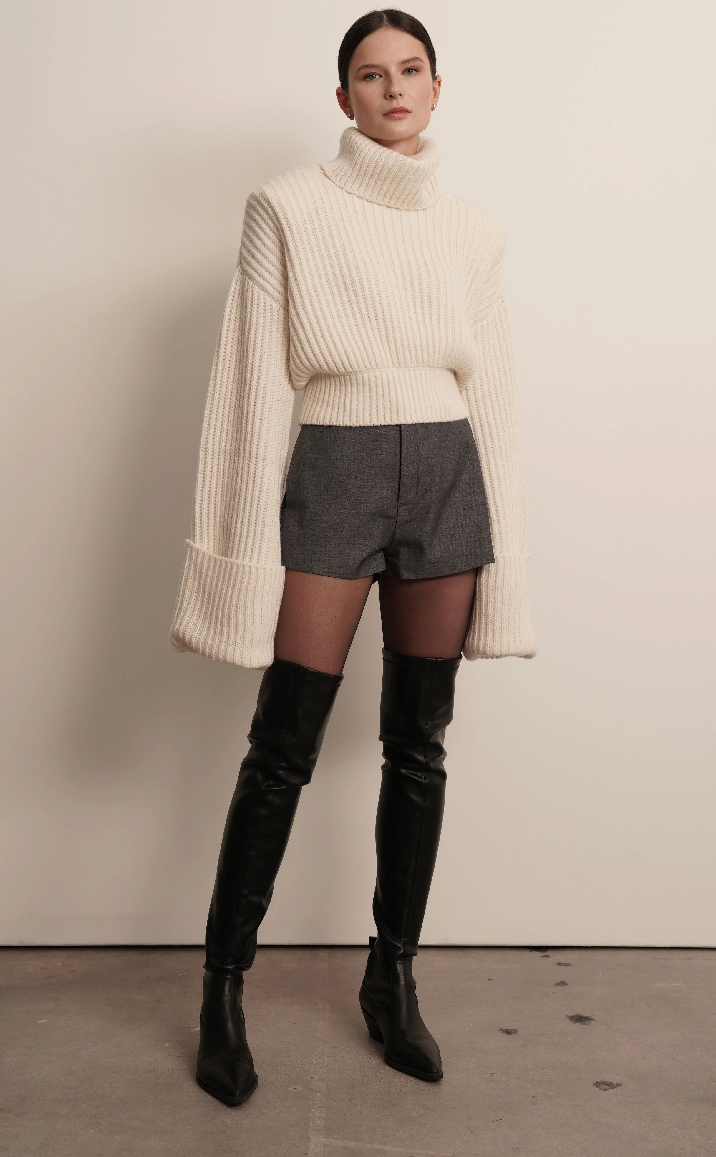 Parentezi Camille Mini Short - Grey - Image 8