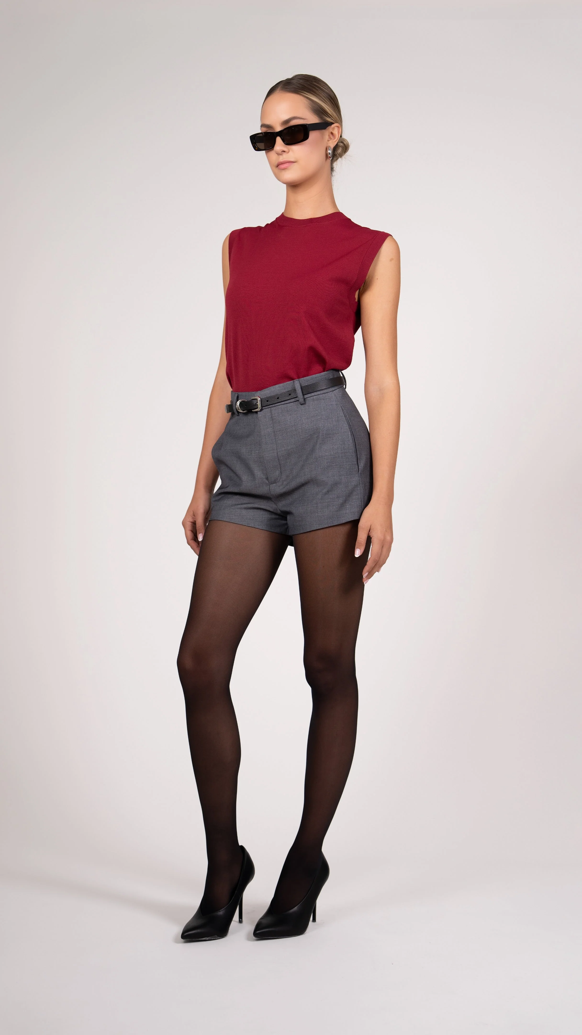Parentezi Camille Mini Short - Grey - Image 9