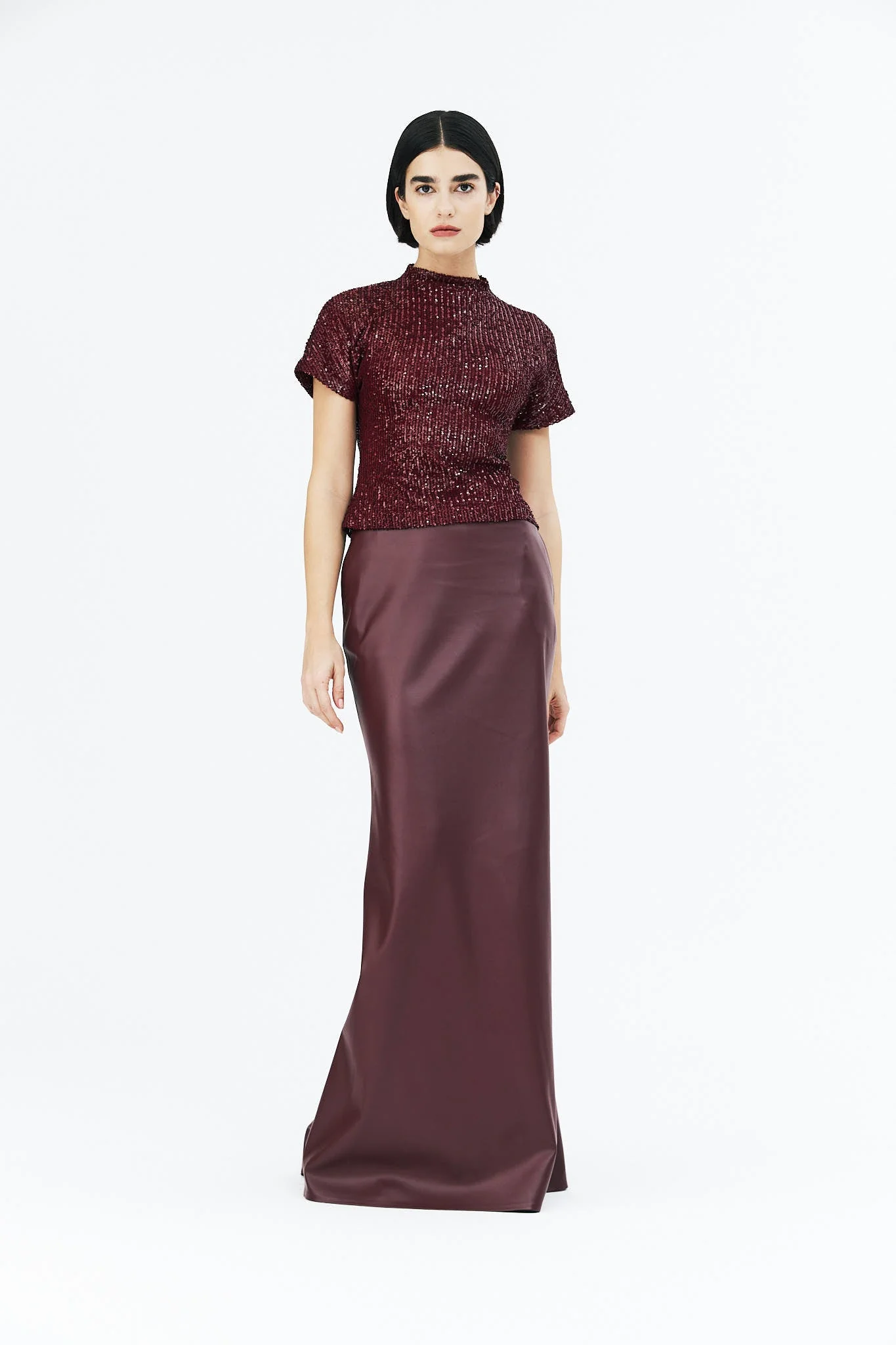 In The Mood For Love Cecelia Skirt - Sun Dried Tomato - Image 2