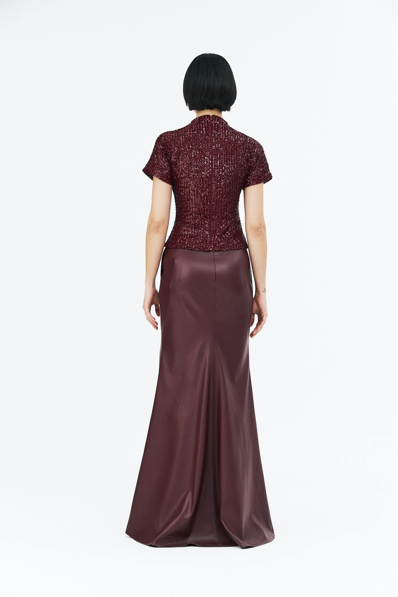 In The Mood For Love Cecelia Skirt - Sun Dried Tomato - Image 3