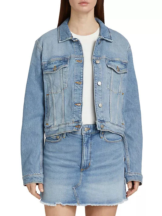 Good American Committed To Fit Jacket - Indigo - Image 3